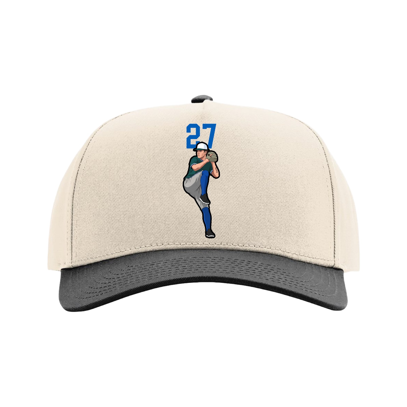 Full Fabric Five-Panel Champ Cap