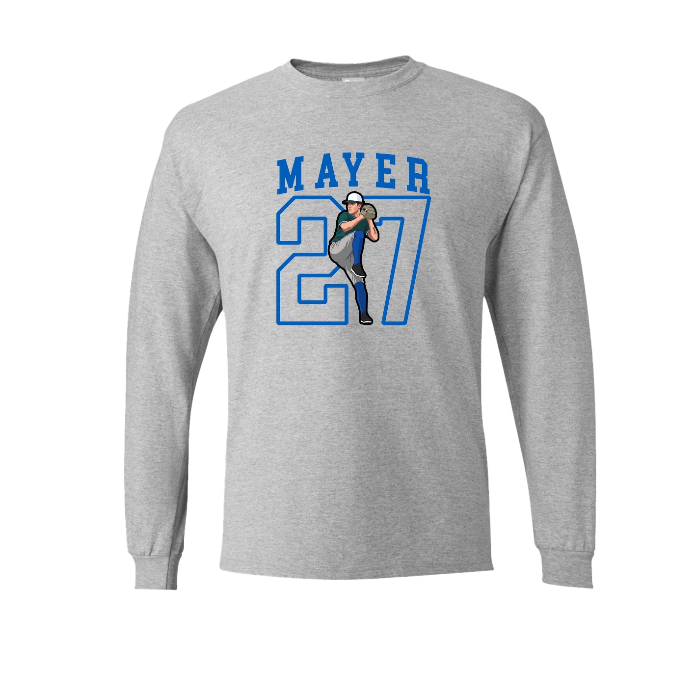 Long Sleeve Tee — Shirsey in Grey