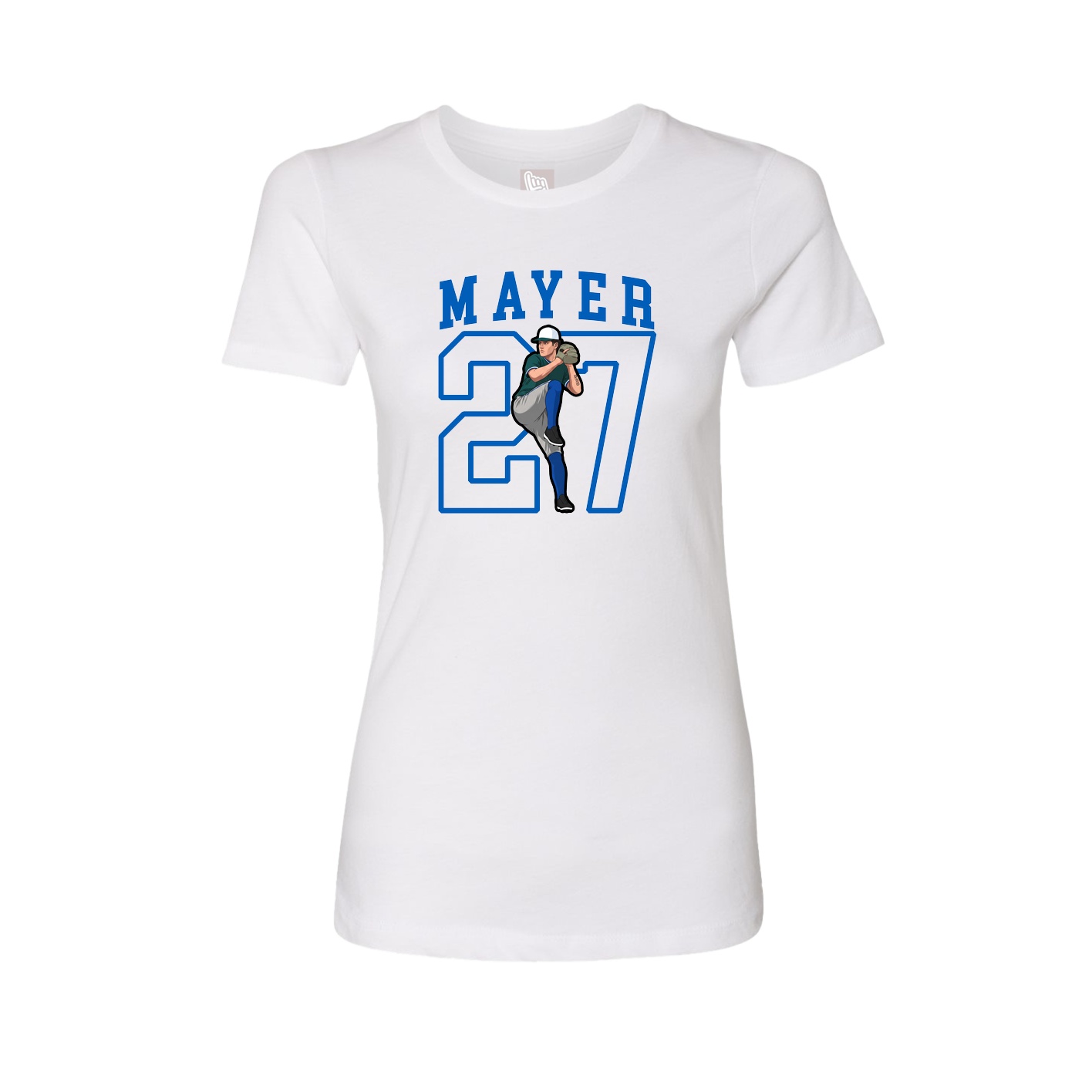 Fitted Women's Tee — Shirsey in White