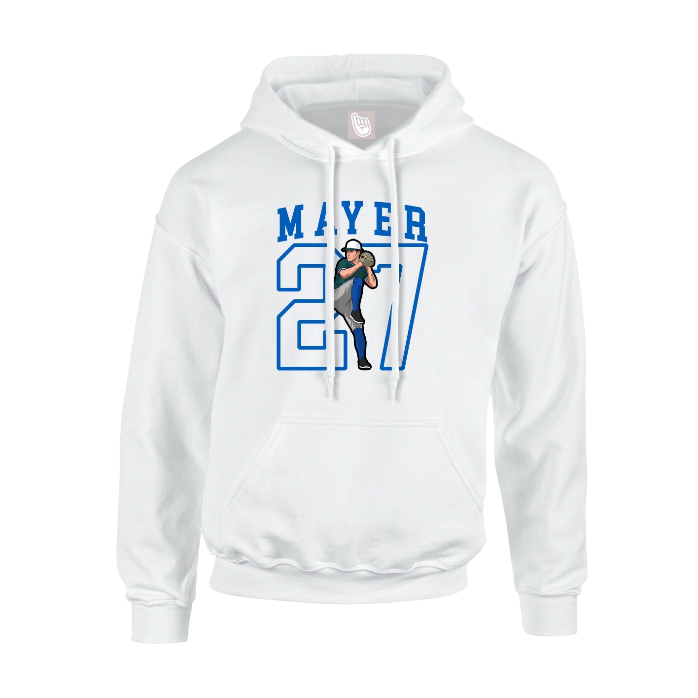 Youth Hoodie — Shirsey in White