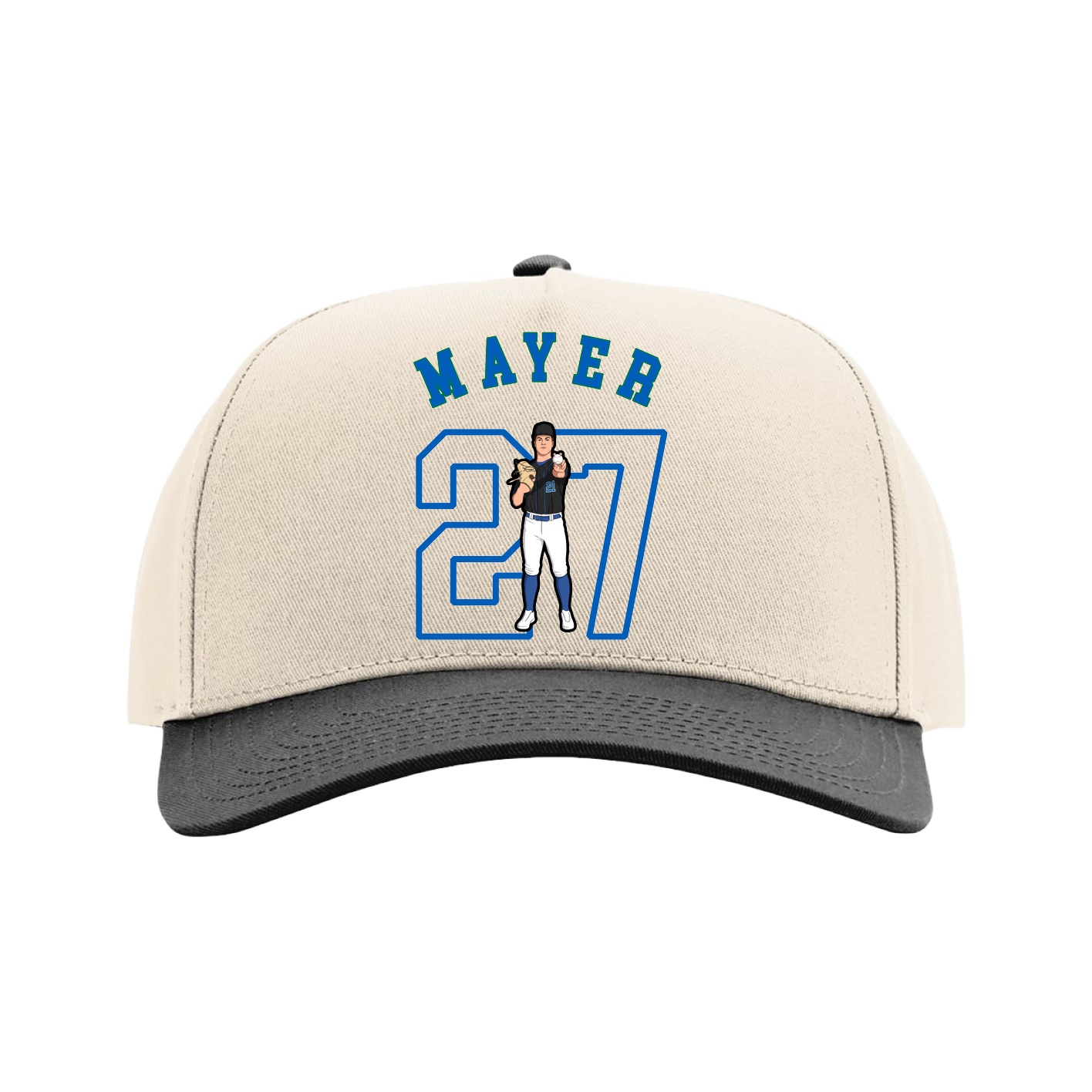 Full Fabric Five-Panel Champ Cap