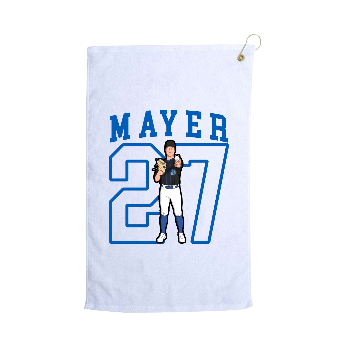 Golf Towel — Shirsey in White