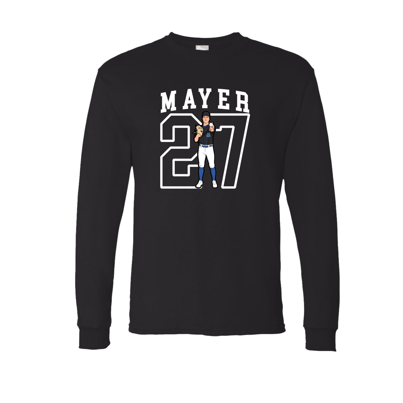 Long Sleeve Tee — Shirsey in Black