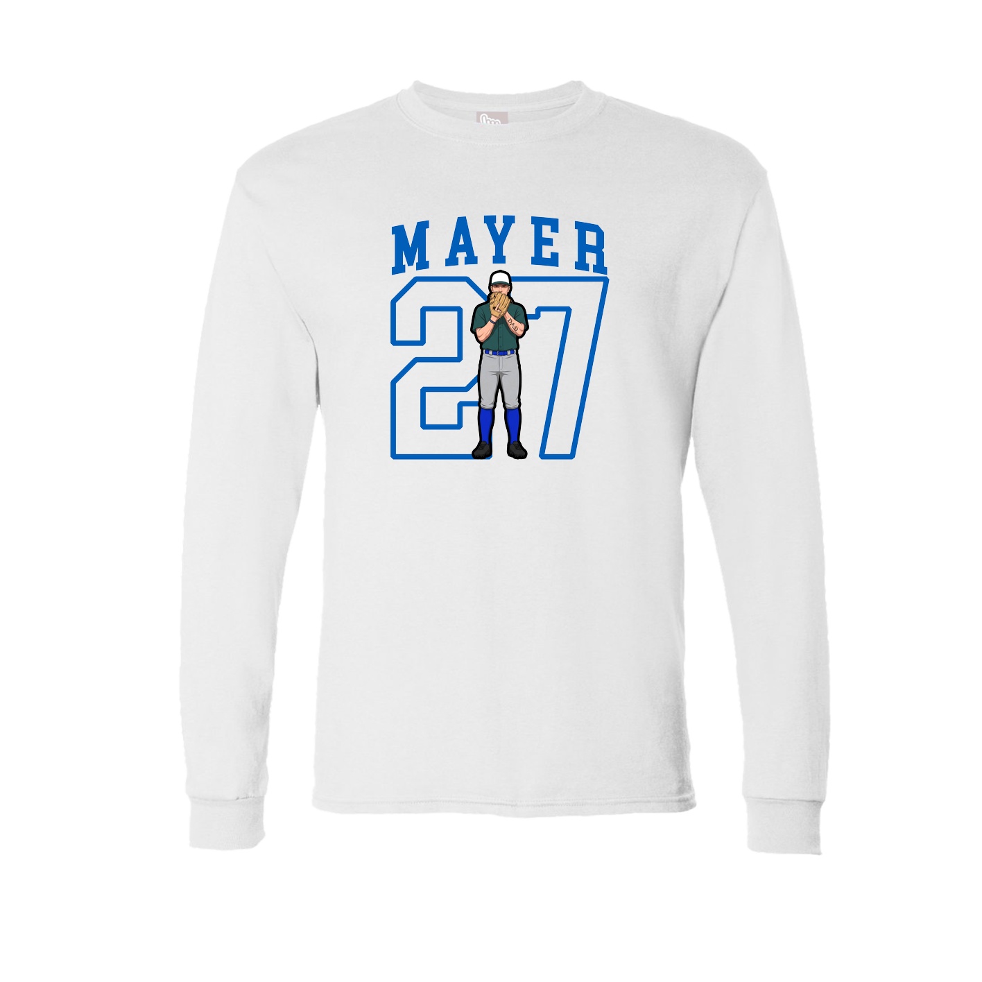 Long Sleeve Tee — Shirsey in White