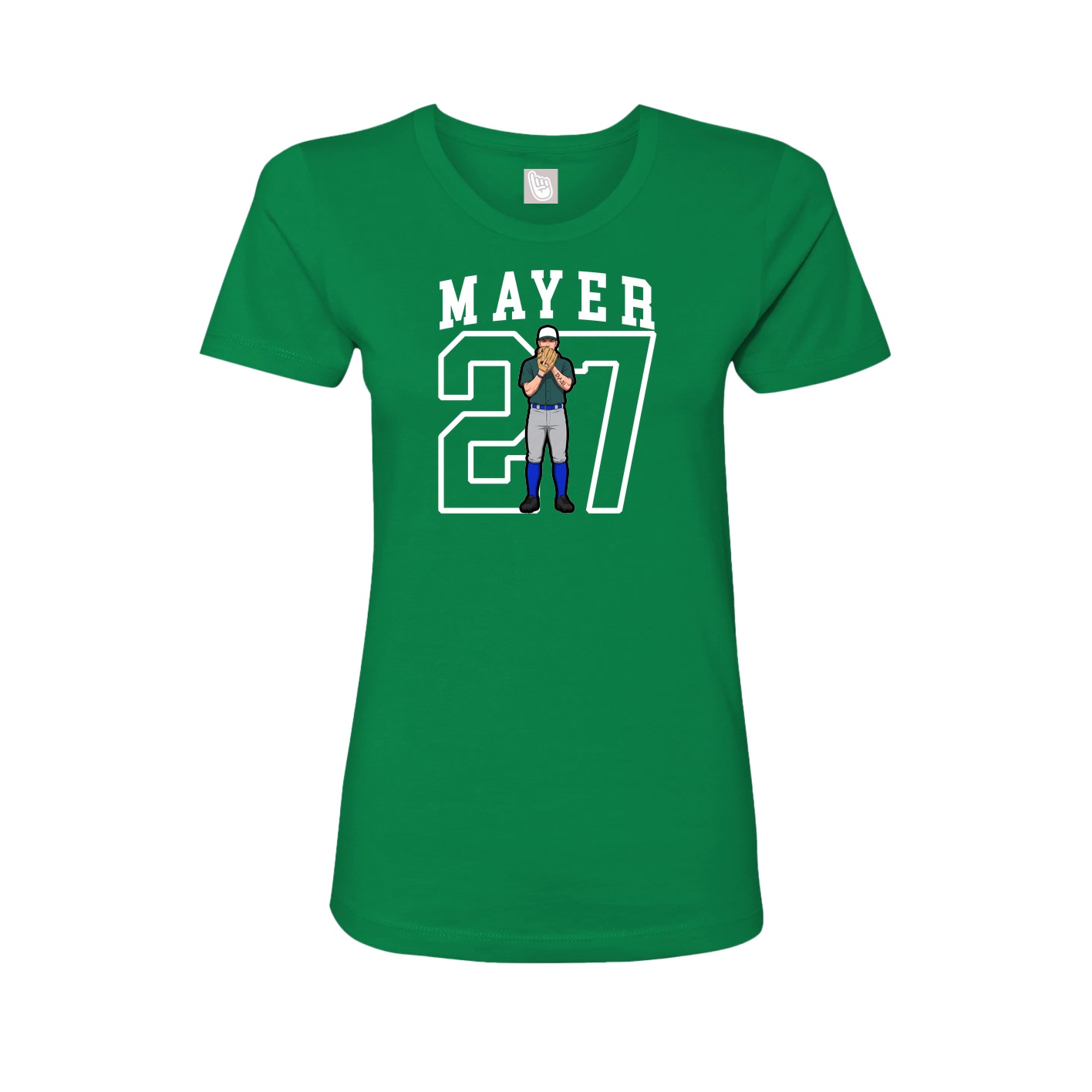 Fitted Women's Tee — Shirsey in Green