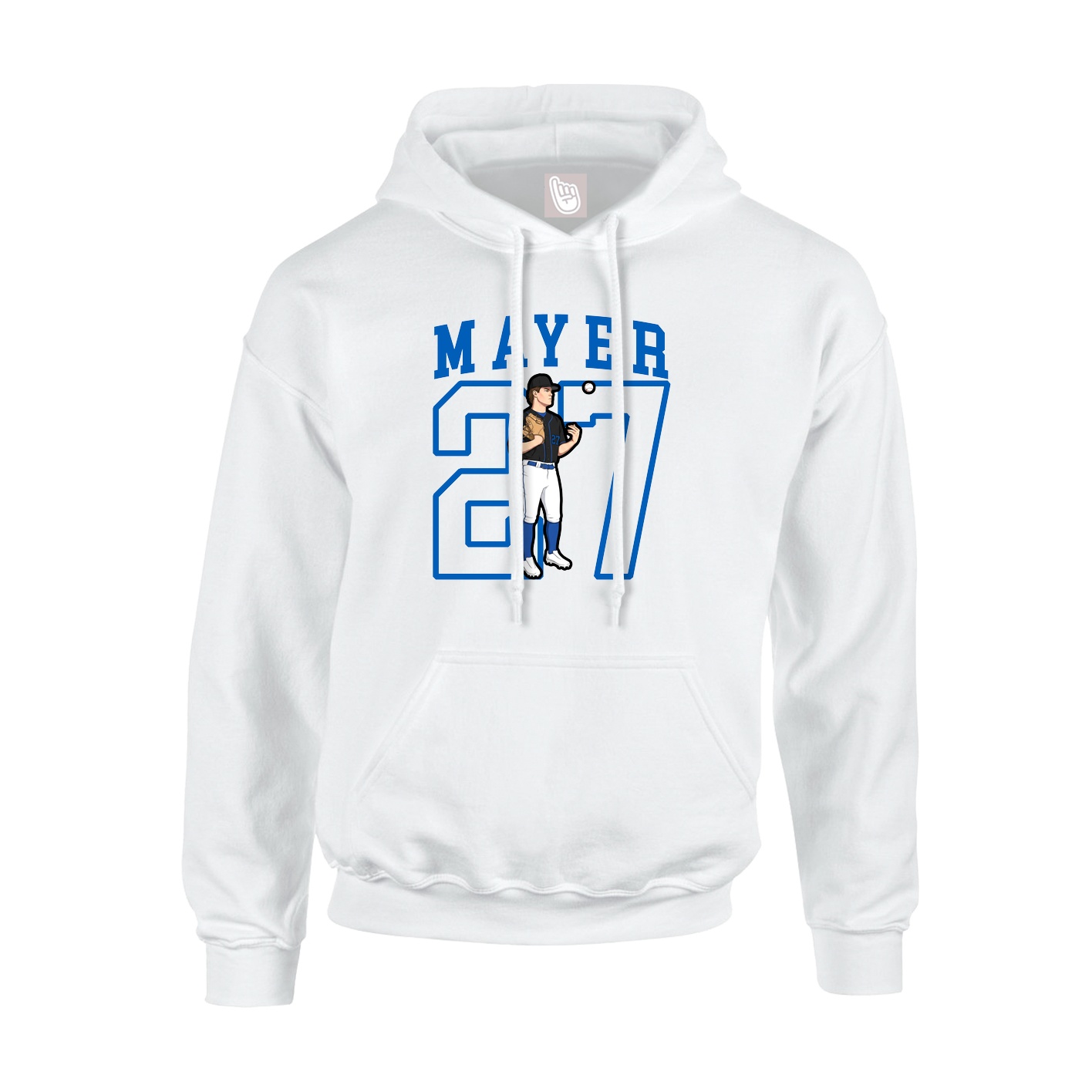 Youth Hoodie — Shirsey in White