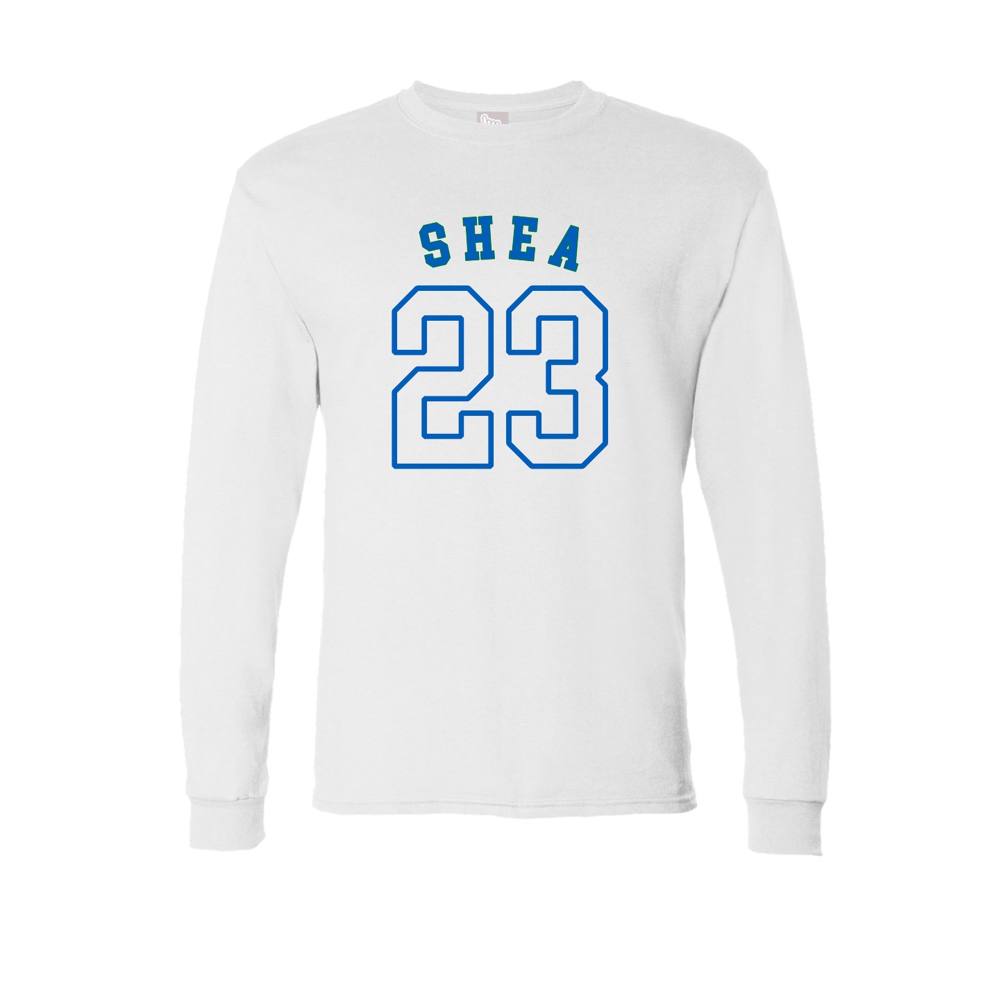 Long Sleeve Tee — Shirsey Arch in White
