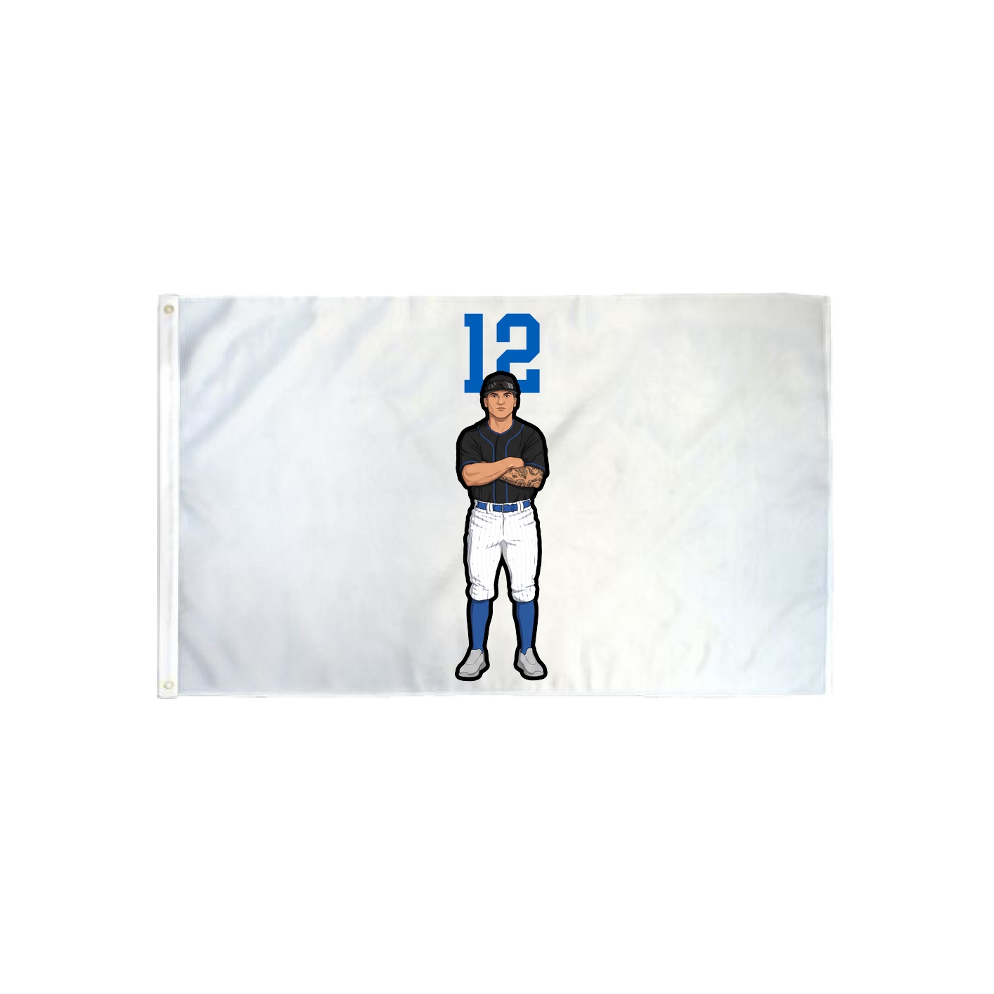 3x5 Flag — Number Top in Classic