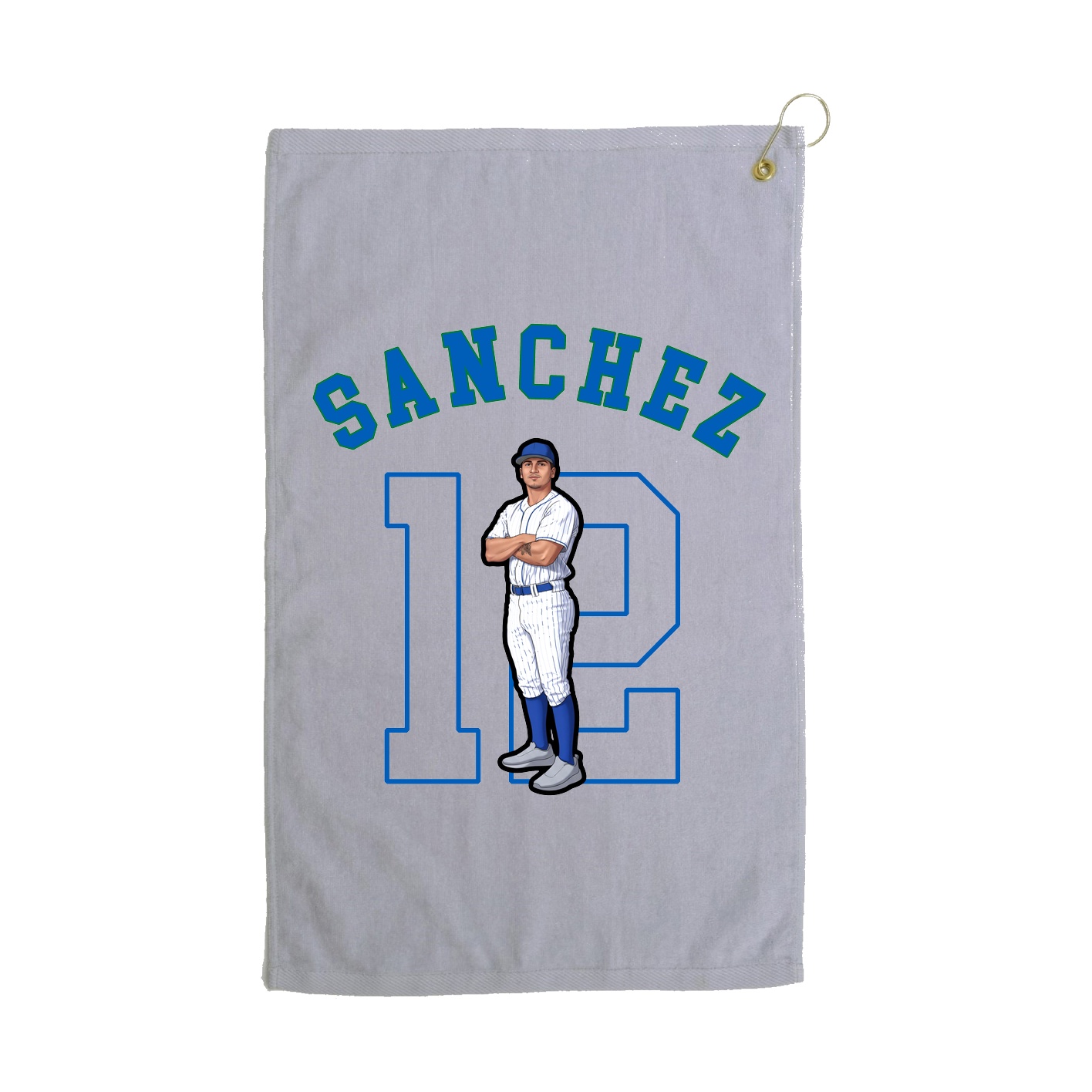Golf Towel — Shirsey Arch in Grey