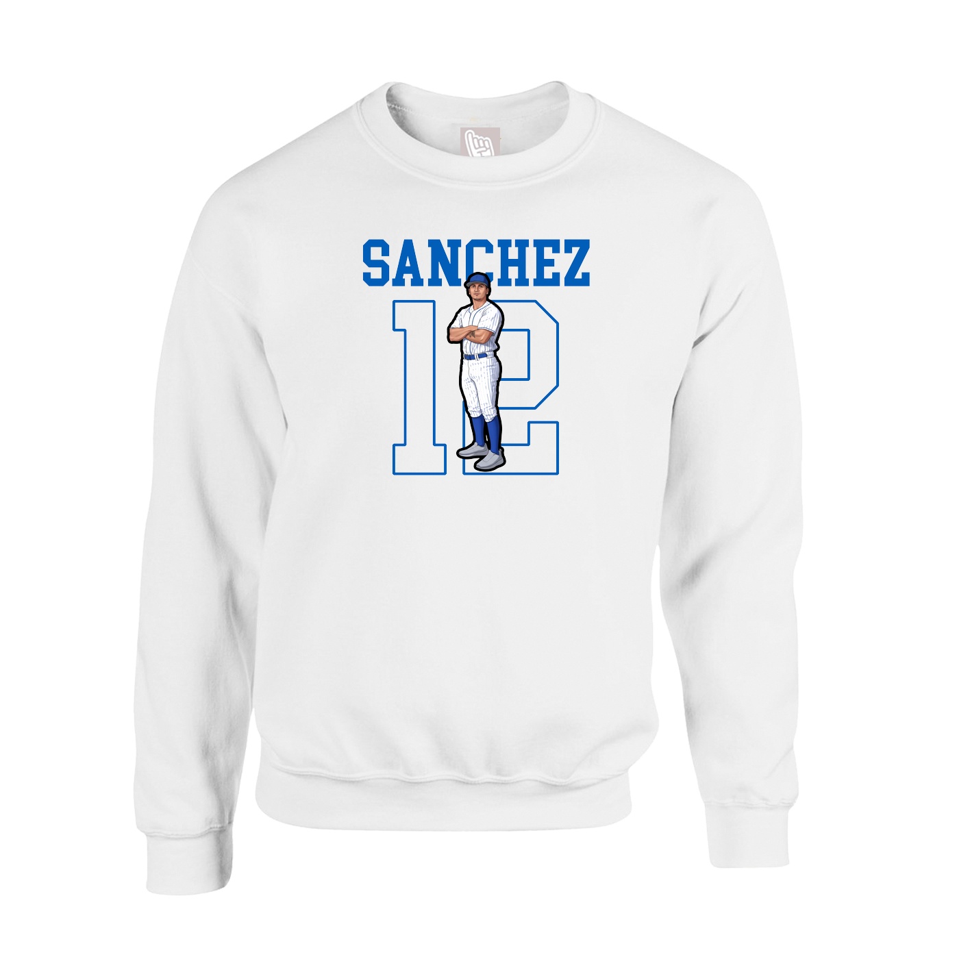 Fleece Crew — Shirsey in White