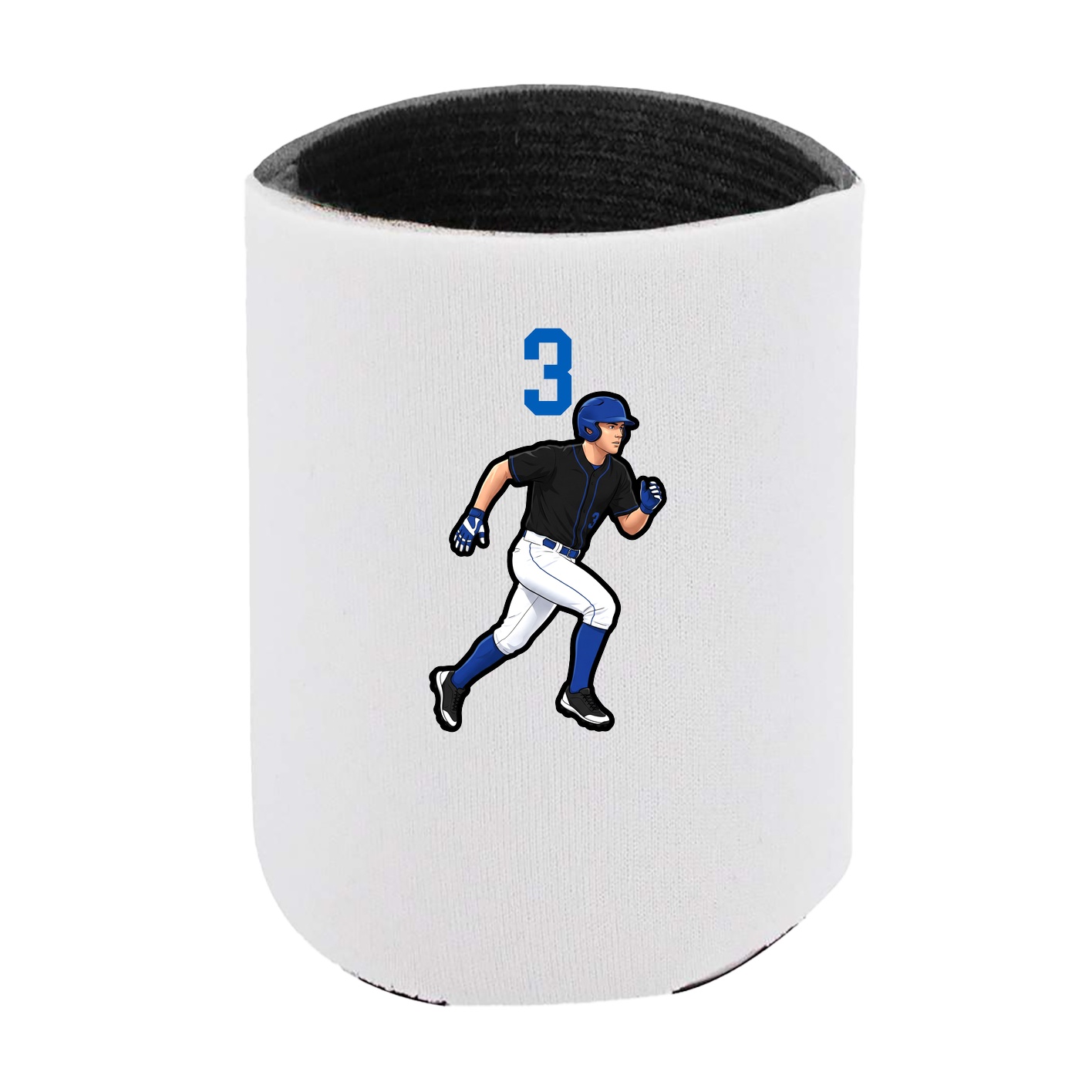 Can Holder — Number Top in White