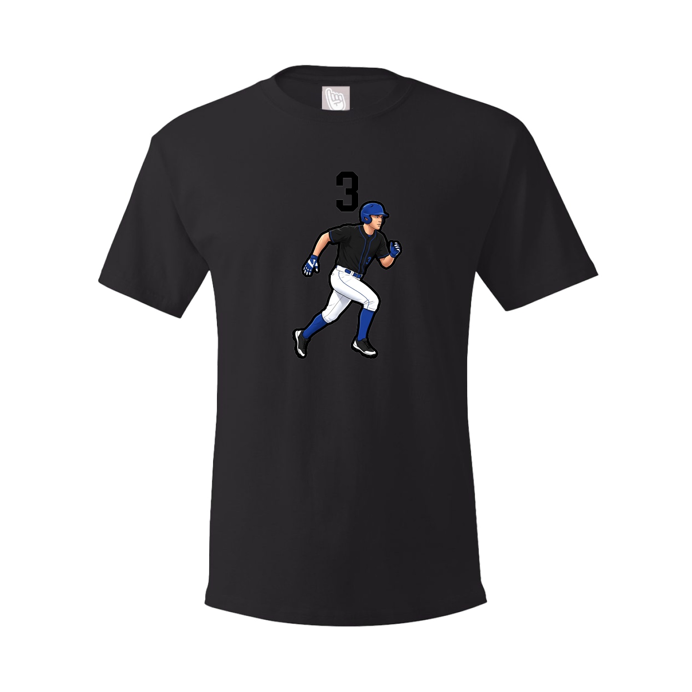 Tee — Number Top in Black