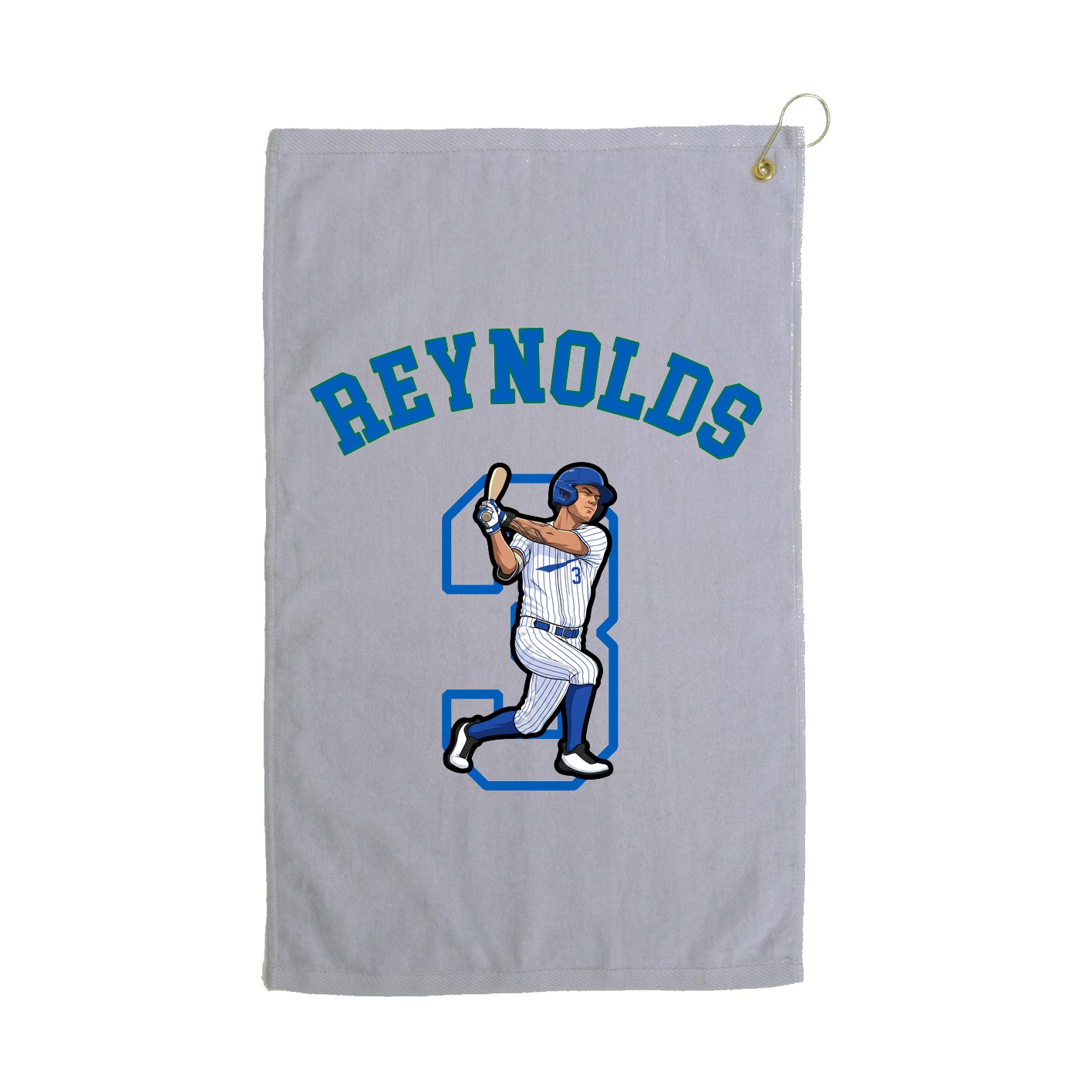 Golf Towel — Shirsey Arch in Grey