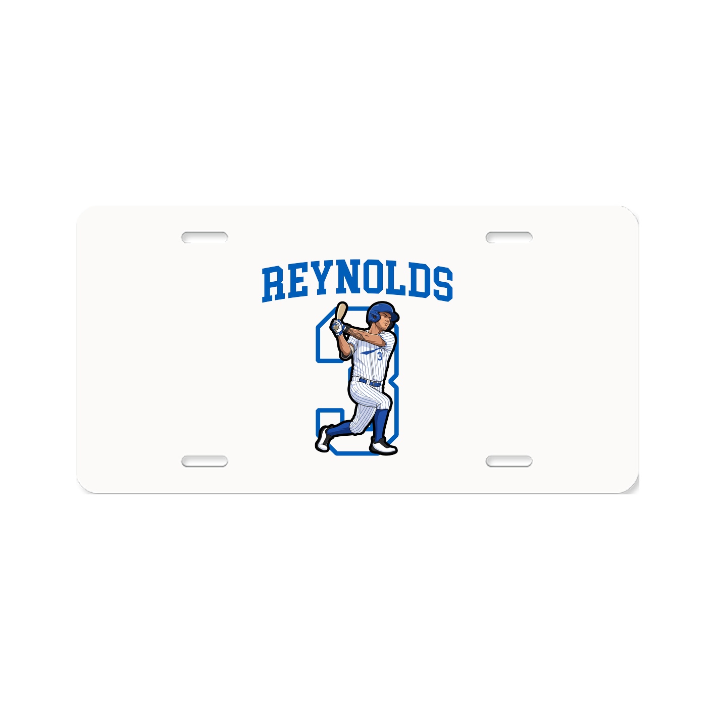 Aluminum License Plate