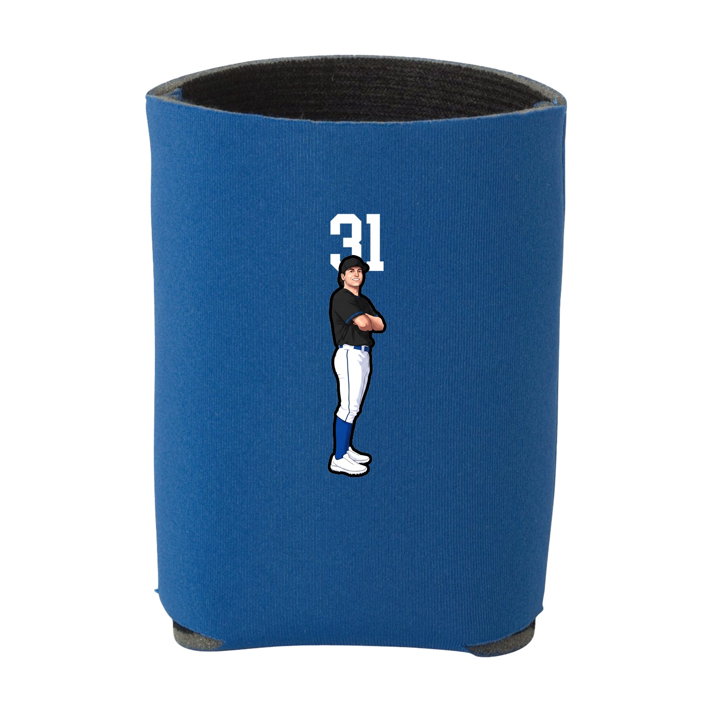 Can Holder — Number Top in Royal