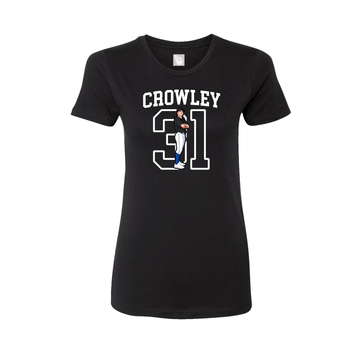 Fitted Women's Tee — Shirsey in Black