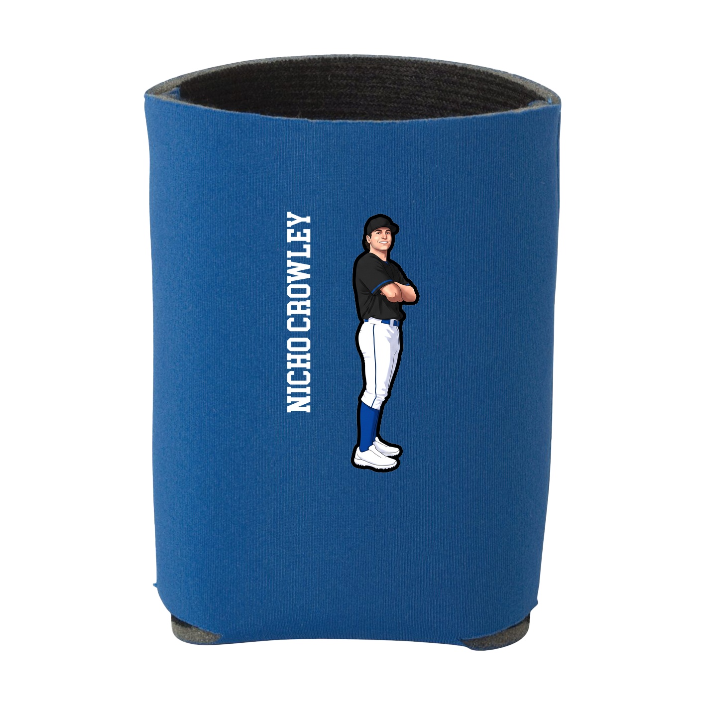 Can Holder — Name Vertical in Royal