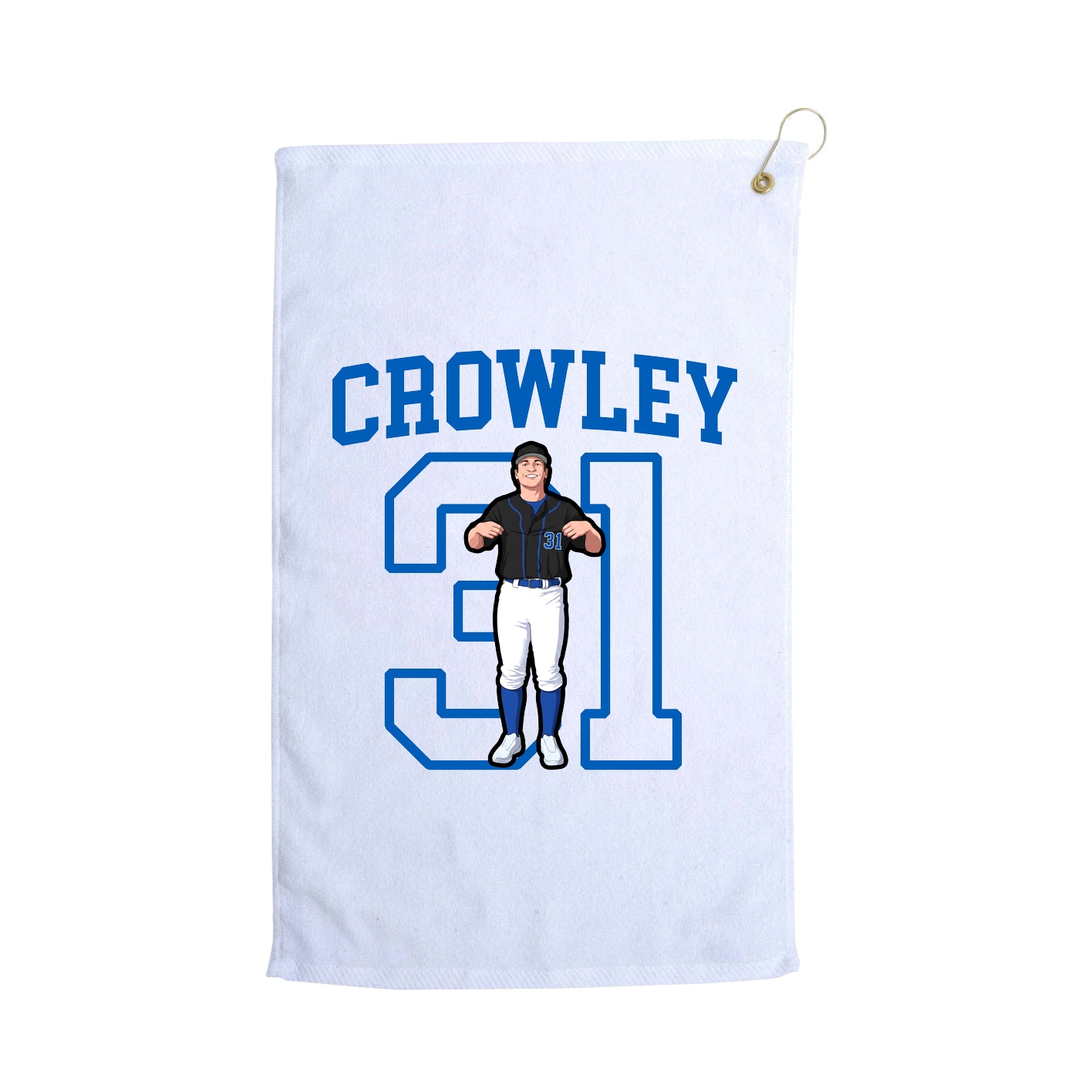 Golf Towel — Shirsey in White
