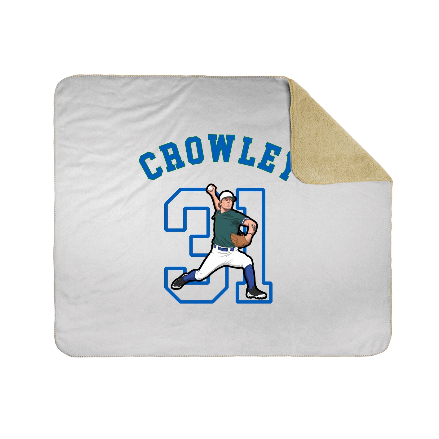 Throw Blanket — Shirsey Arch in White