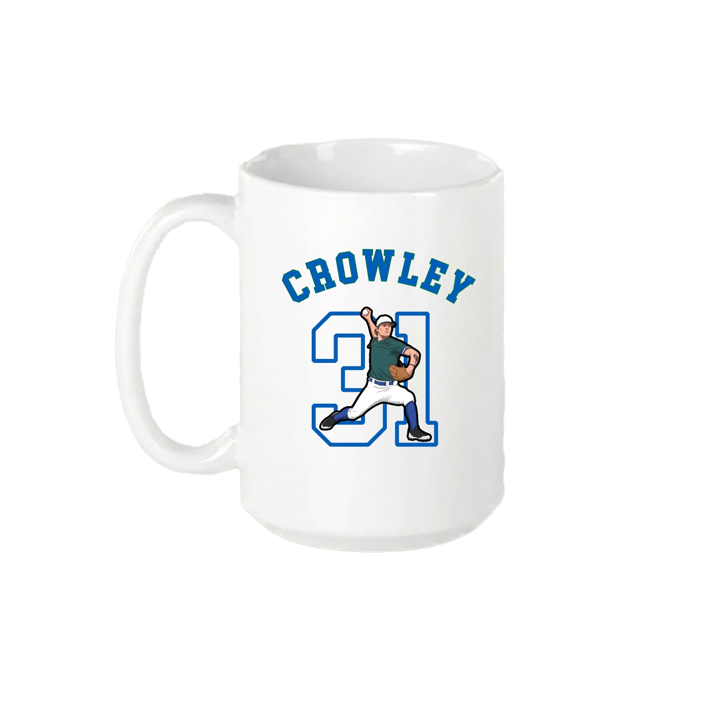 15oz Coffee Mug — Shirsey Arch in White