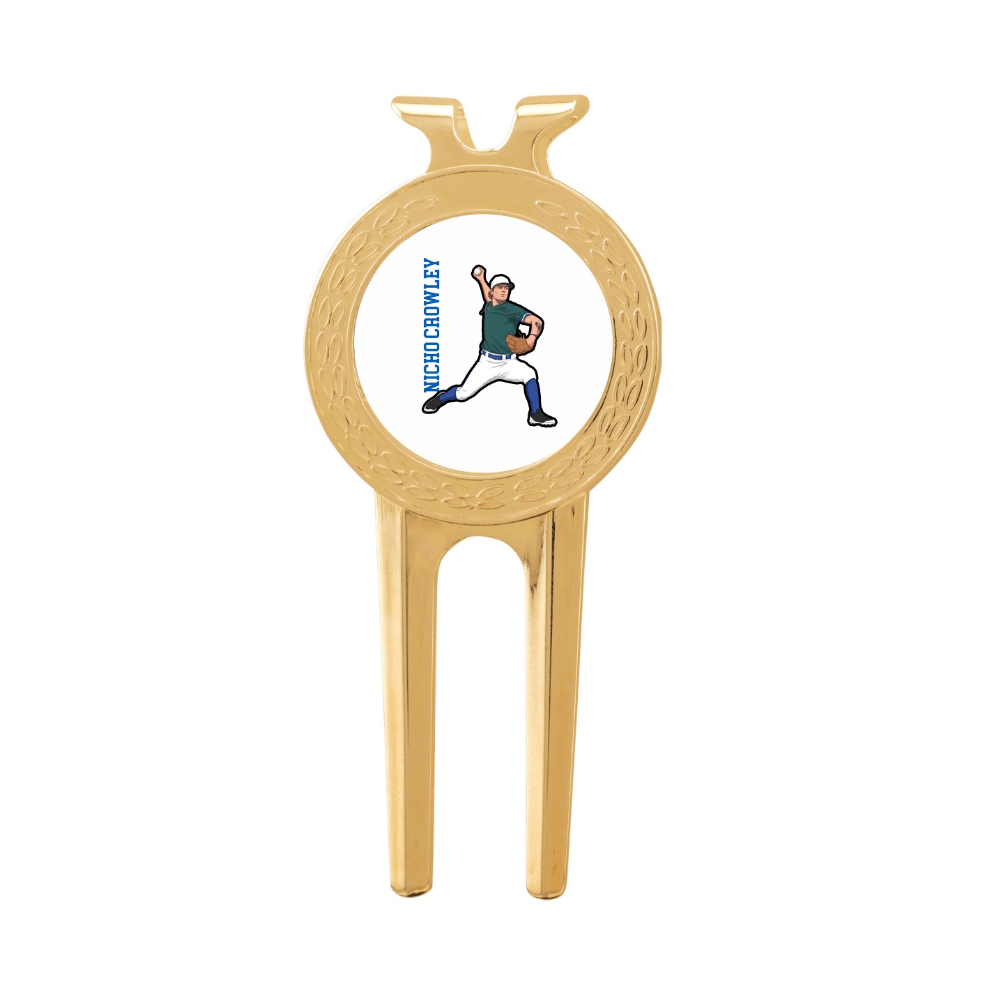 Divot Tool with Ball Marker — Name Vertical in Classic