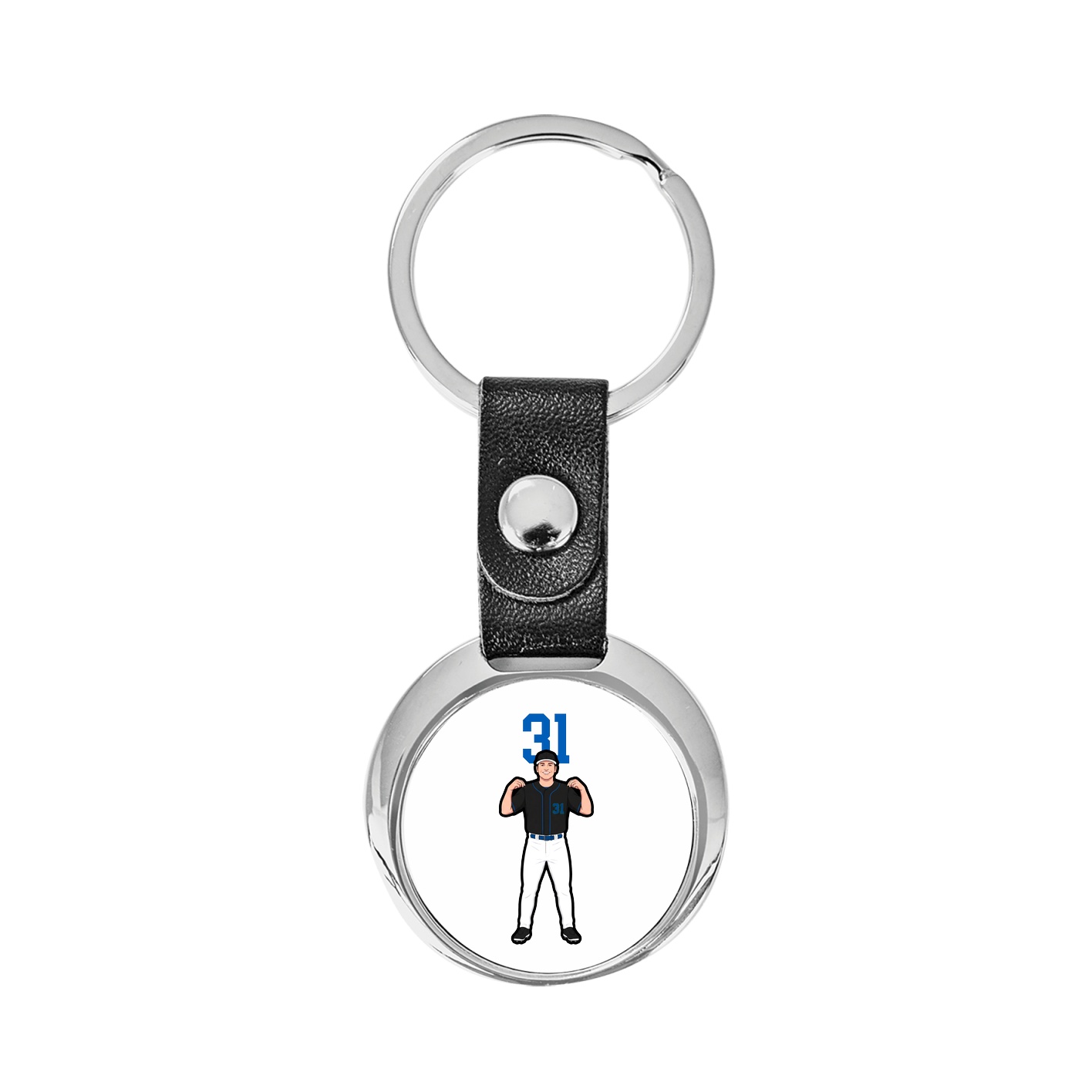 Key Chain — Number Top in Classic