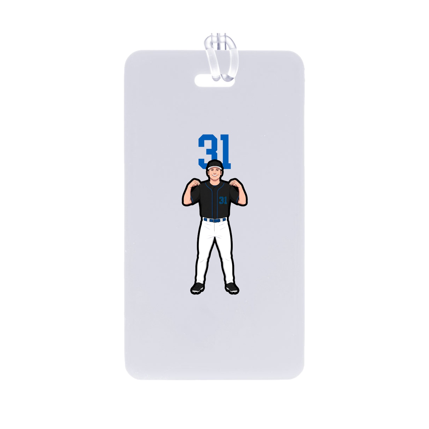 Bag Tag — Number Top in Classic