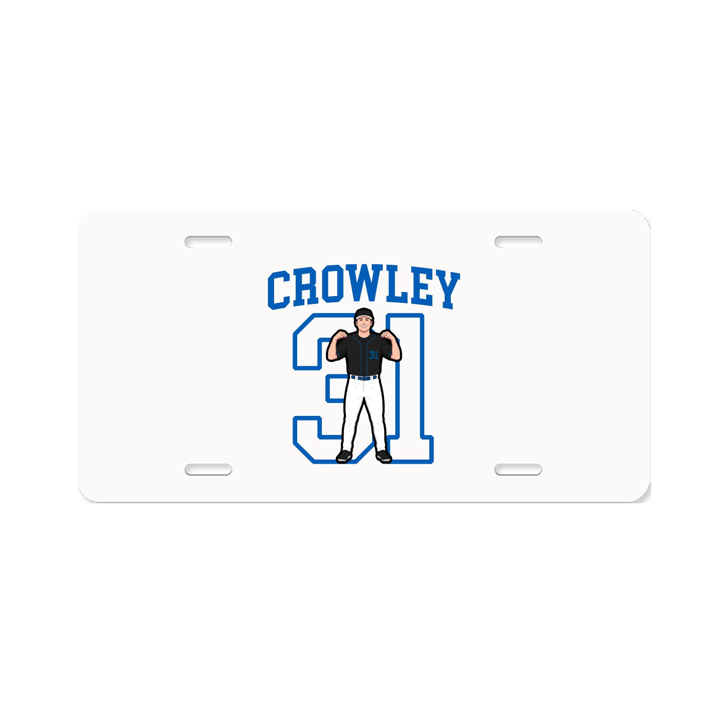 License Plate — Shirsey in Classic