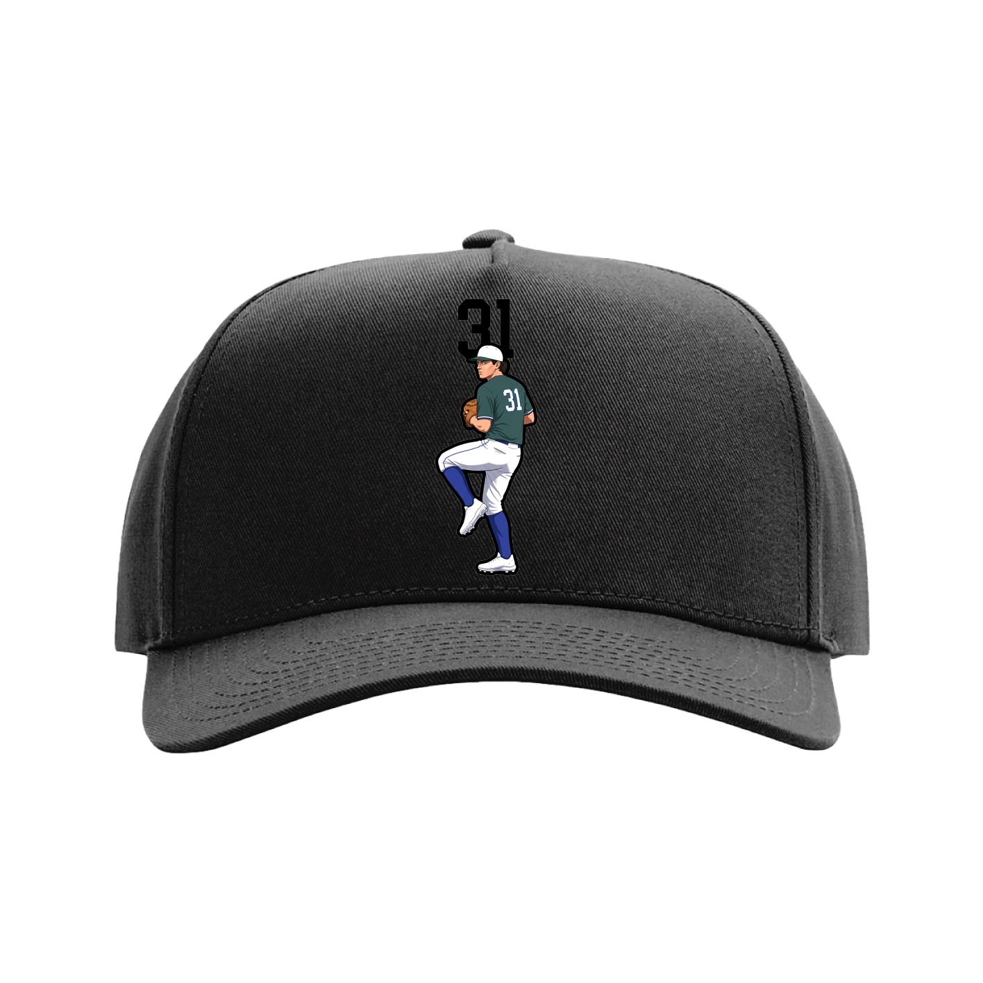Full Fabric Five-Panel Champ Cap