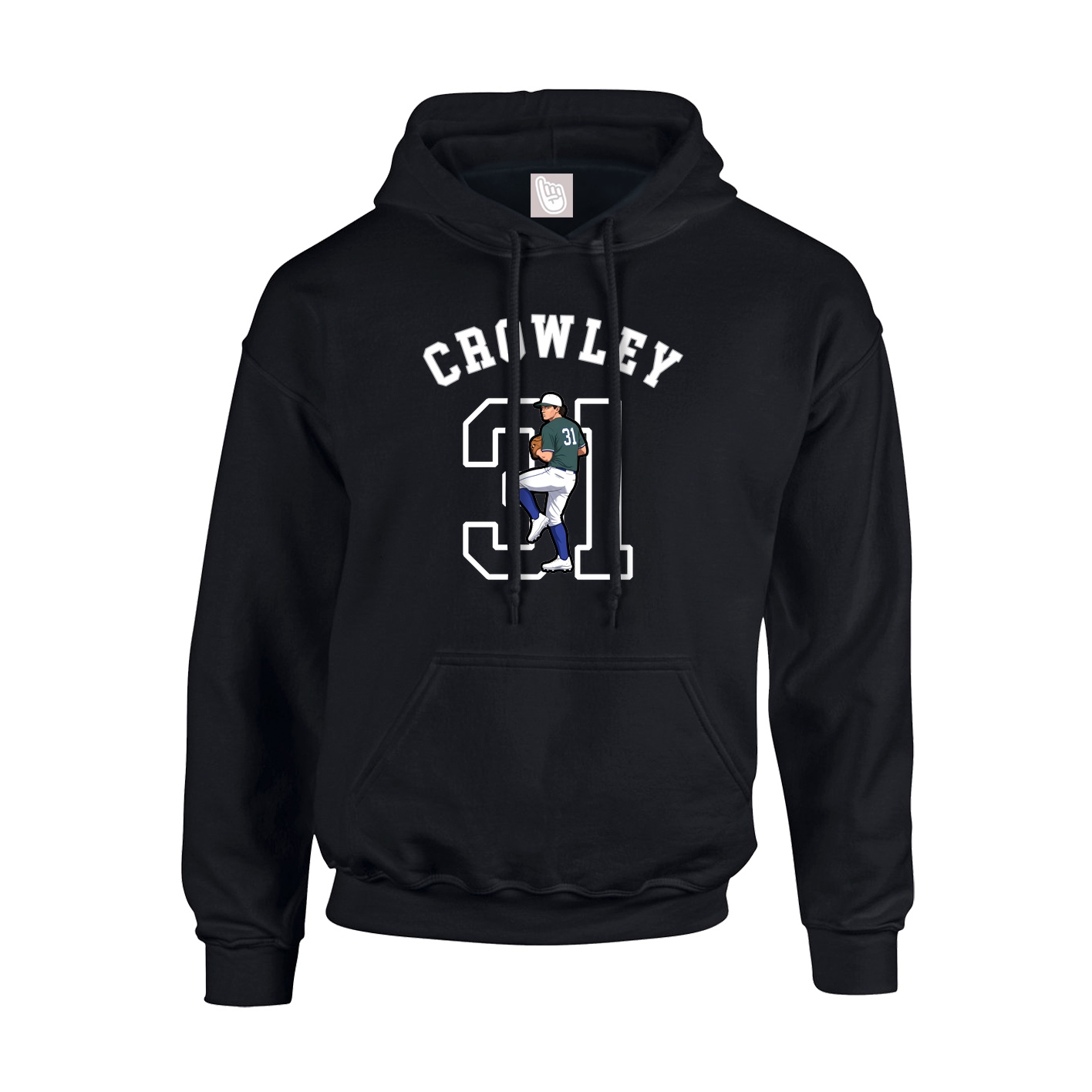 Hoodie — Shirsey Arch in Black