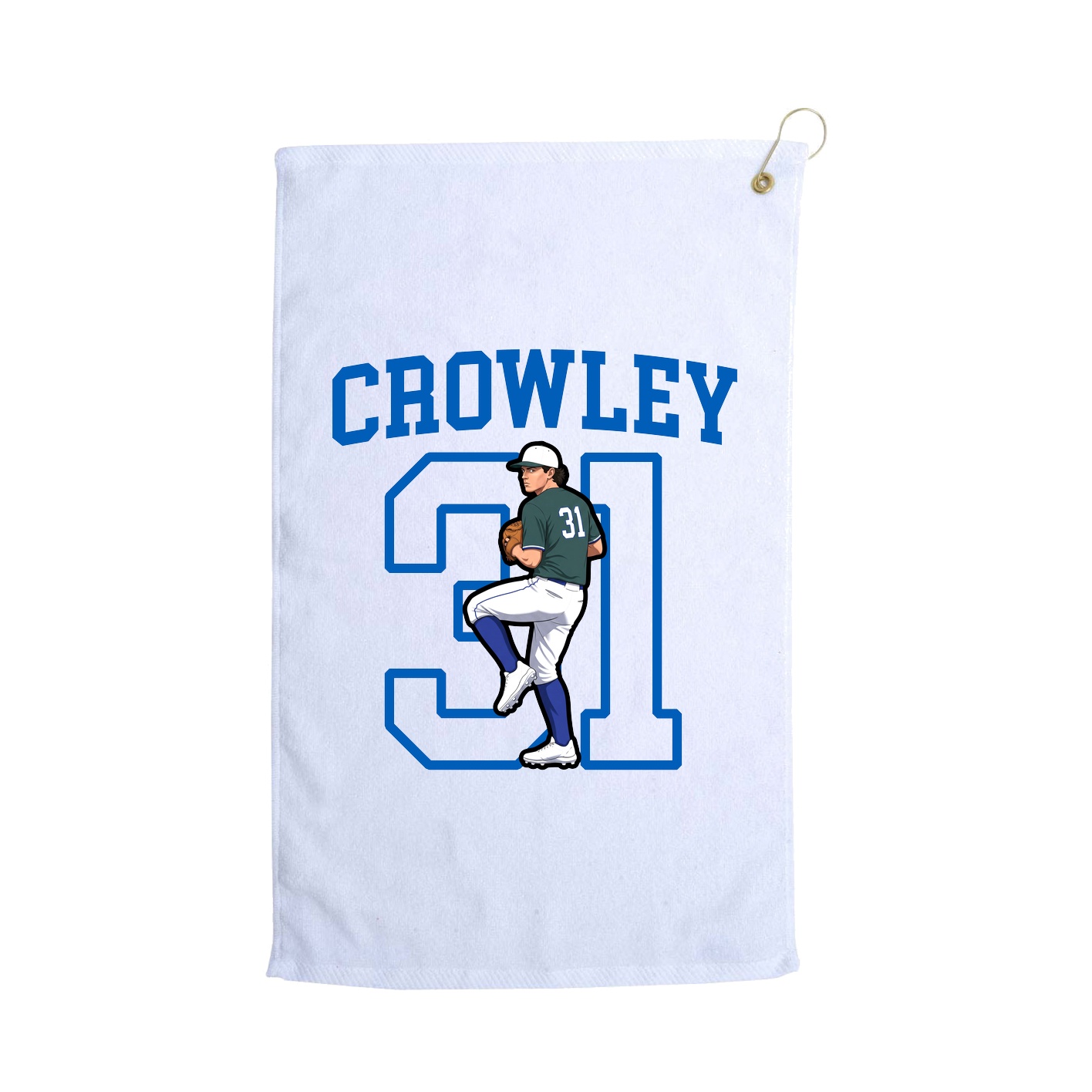 Golf Towel — Shirsey in White