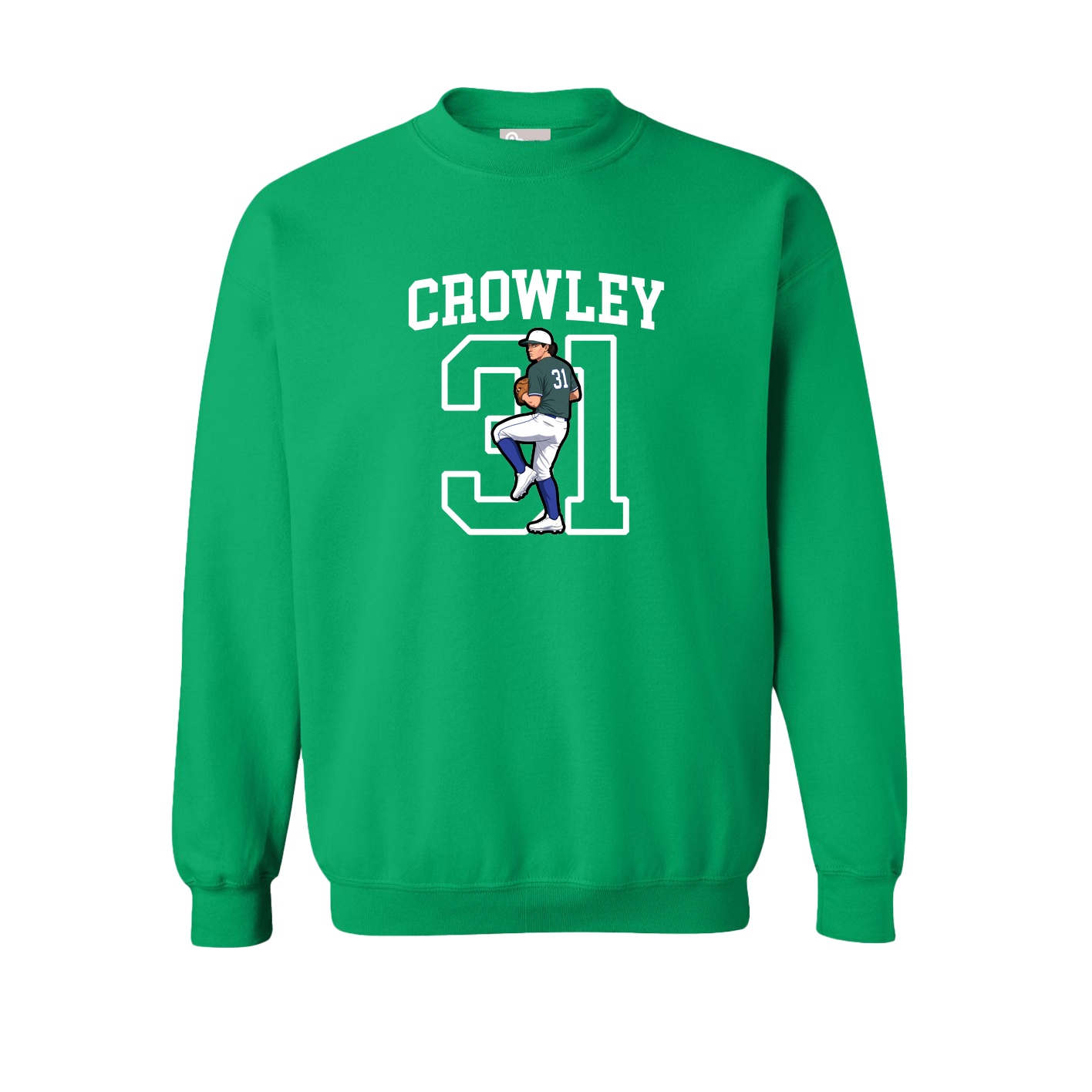 Fleece Crew — Shirsey in Green