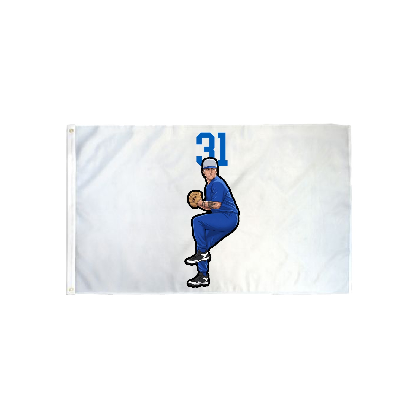 3x5 Flag — Number Top in Classic