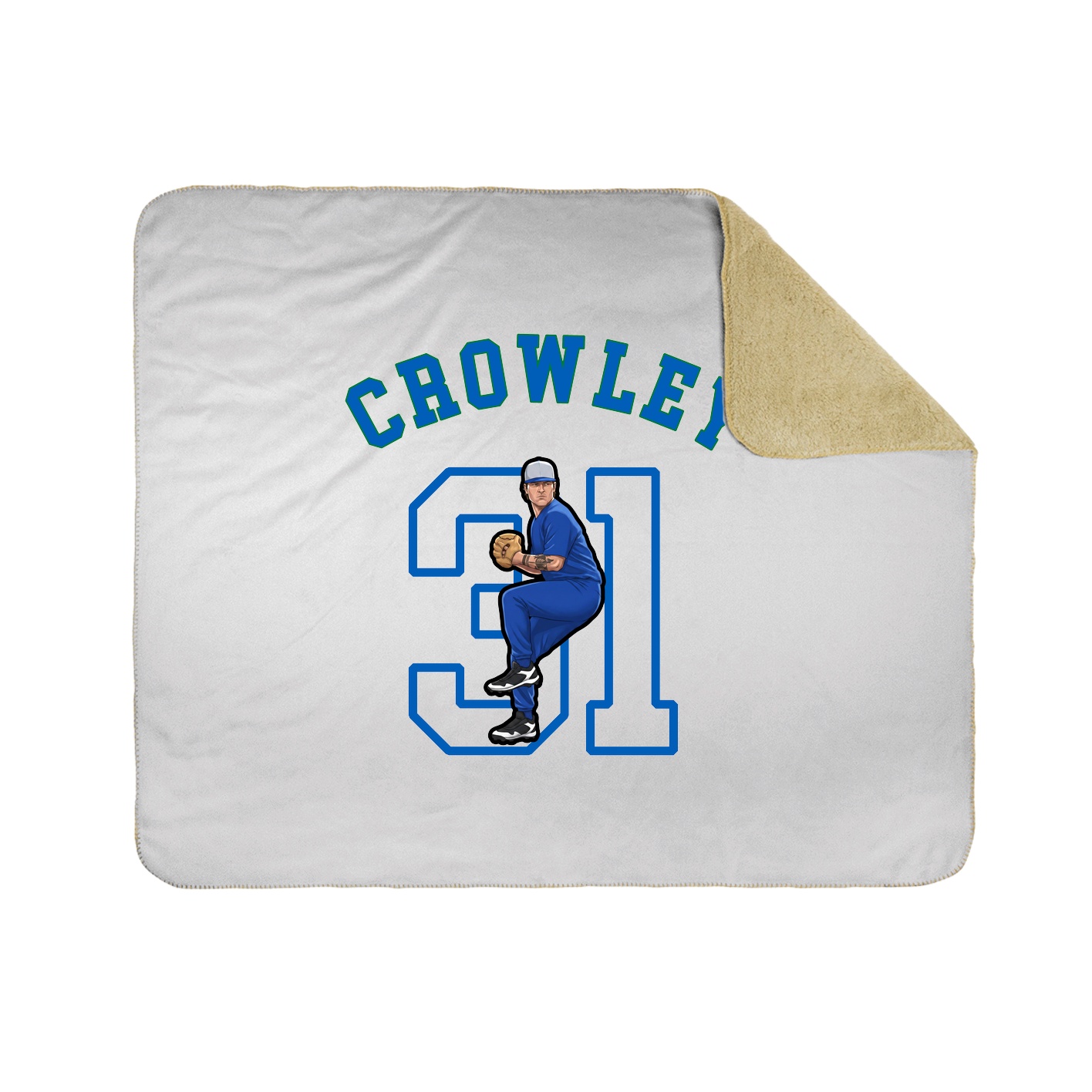 Throw Blanket — Shirsey Arch in White