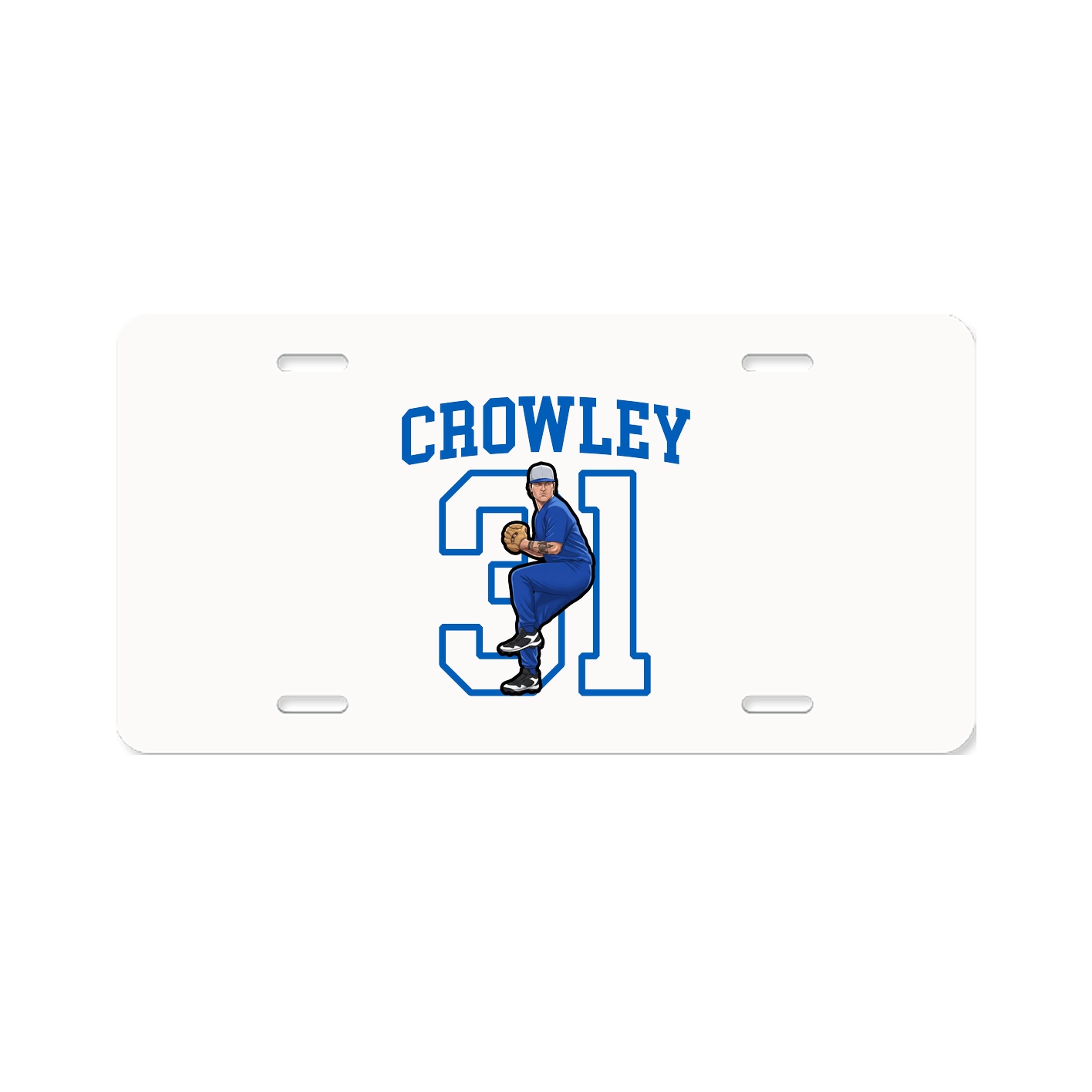 Aluminum License Plate