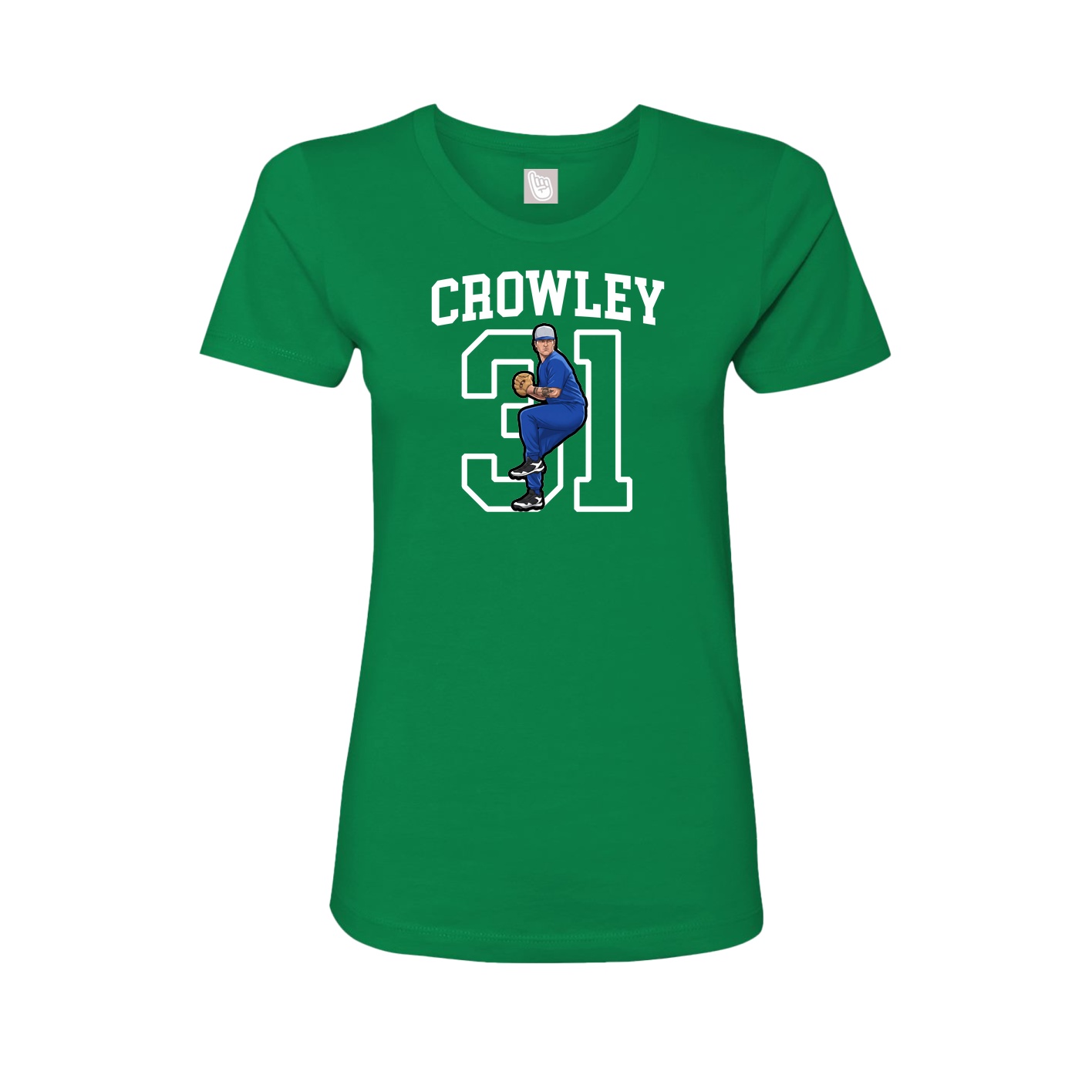 Fitted Women's Tee — Shirsey in Green