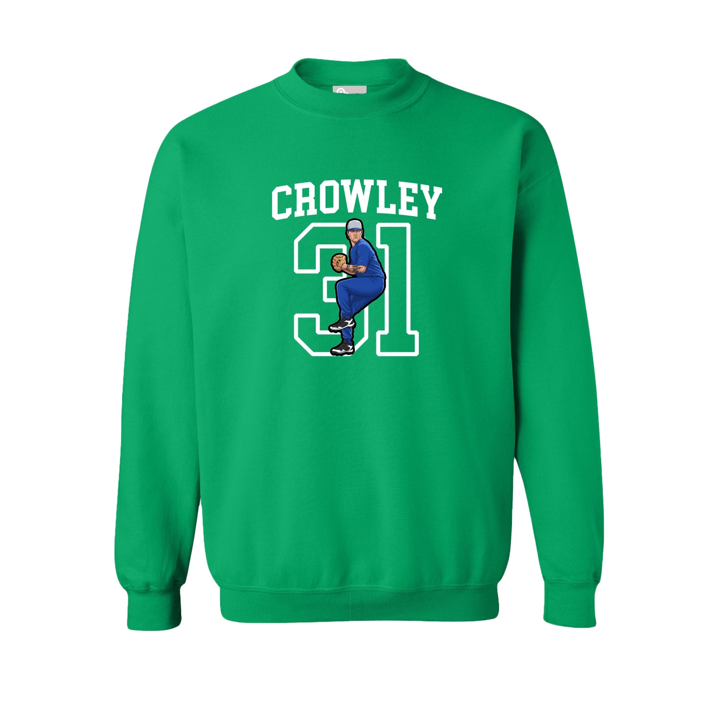 Fleece Crew — Shirsey in Green