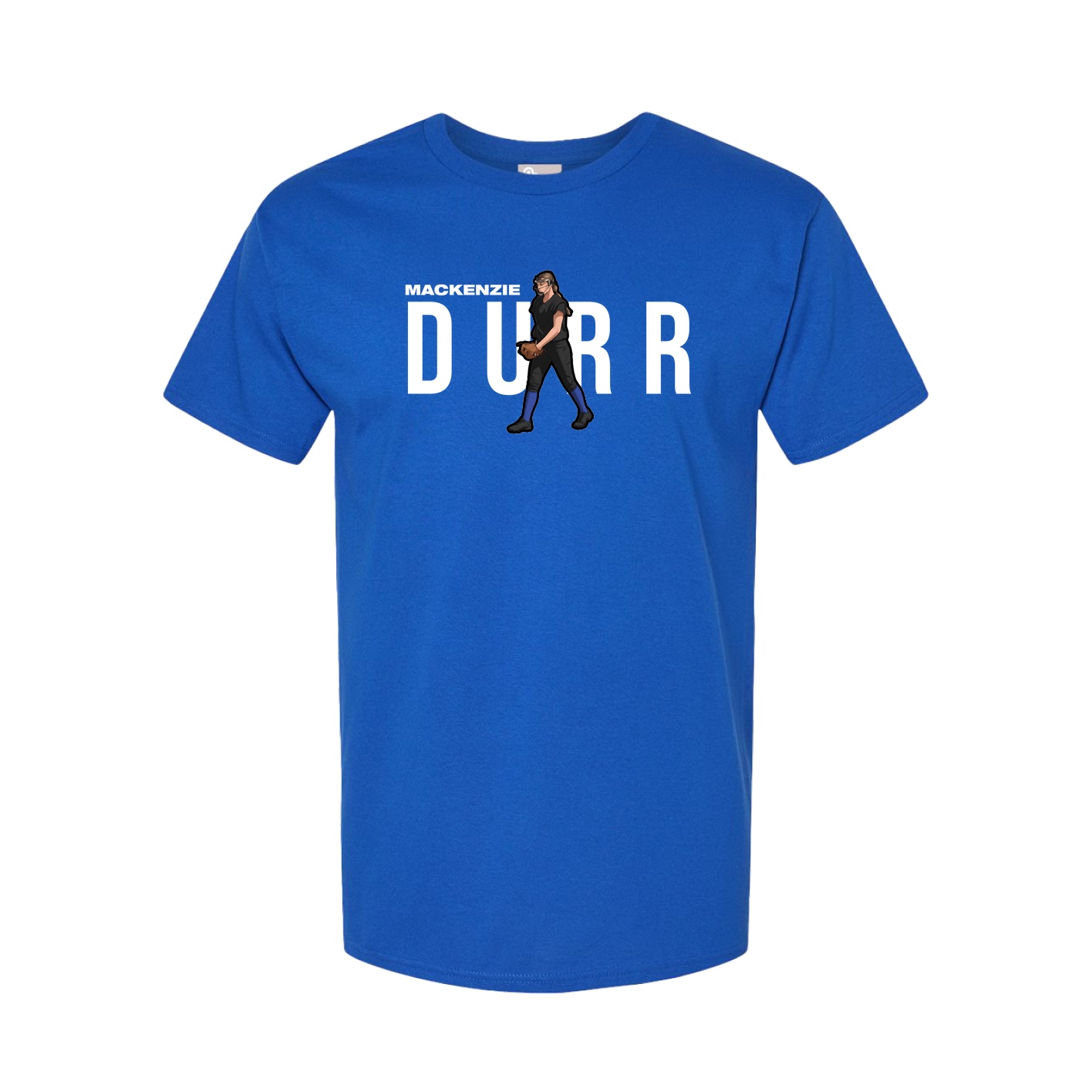 Youth Tee — Player Name in Royal