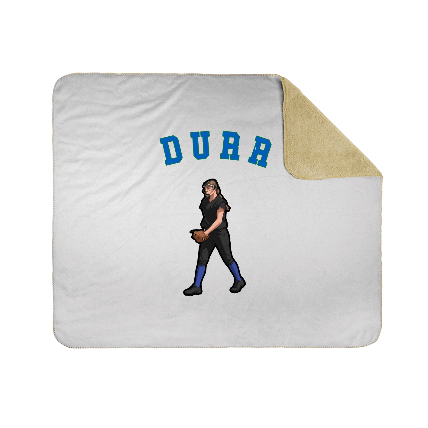 Throw Blanket — Shirsey Arch in White