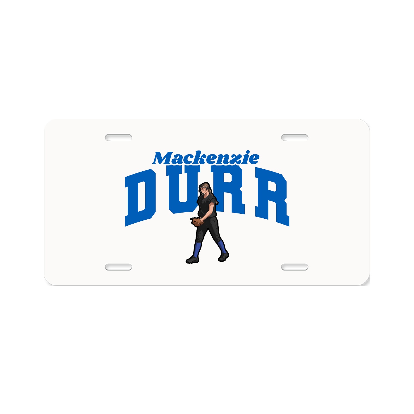 License Plate — Signature Arch in Classic