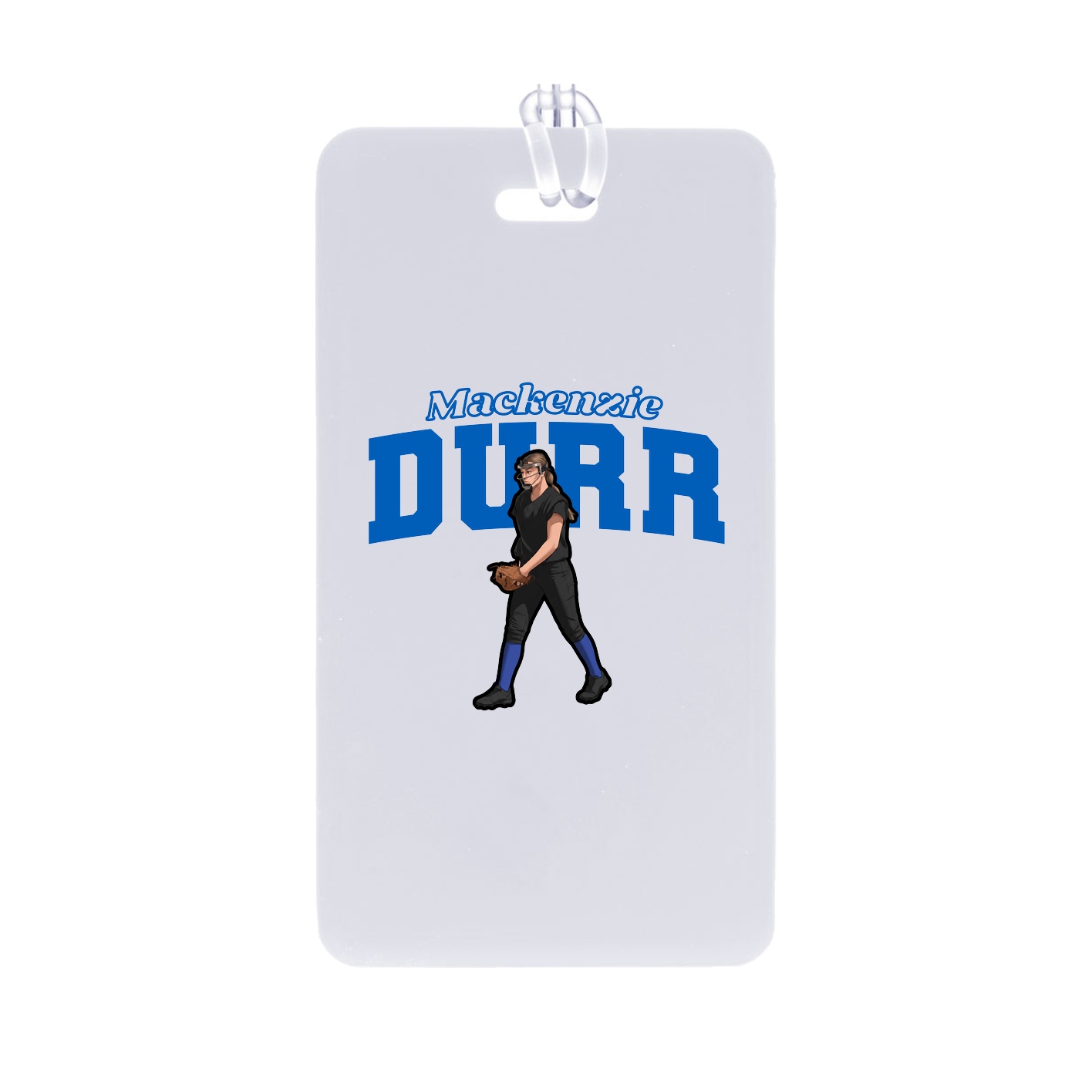 Bag Tag — Name Arch in Classic