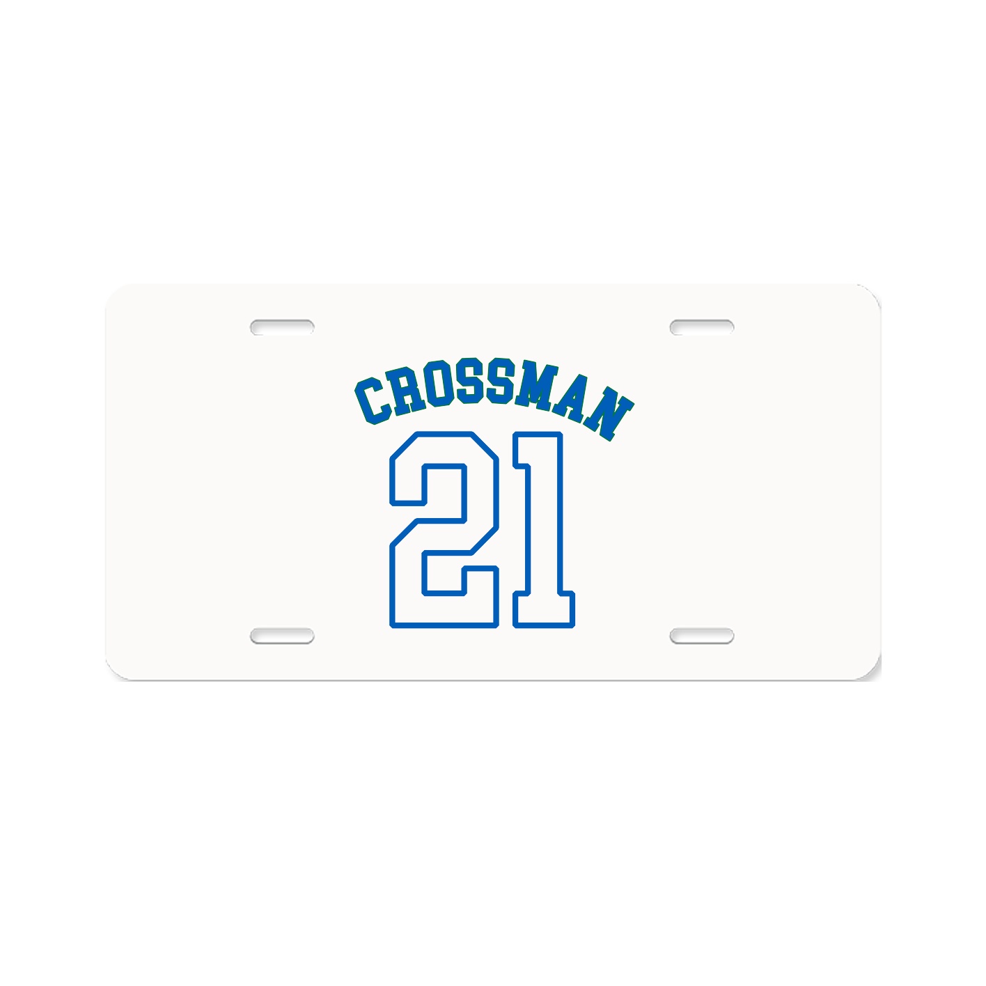License Plate — Shirsey Arch in Classic