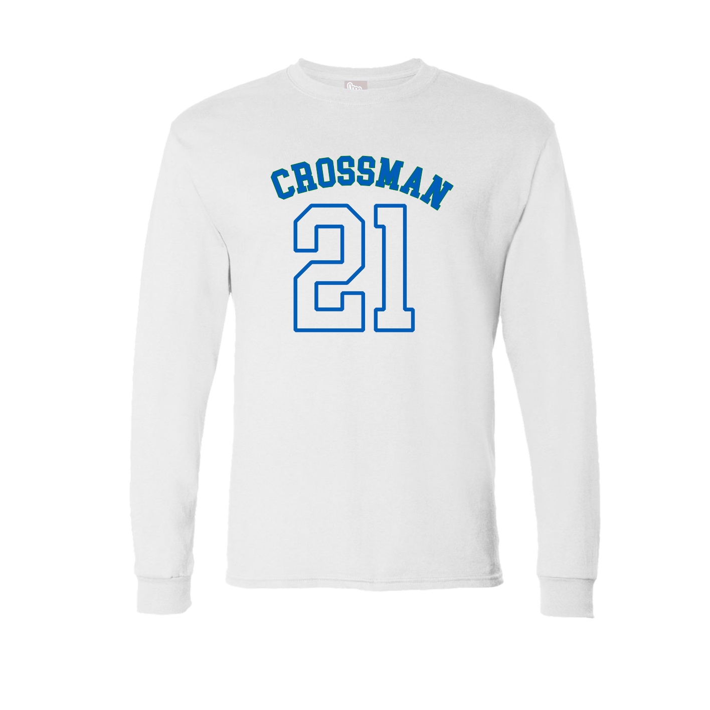 Long Sleeve Tee — Shirsey Arch in White