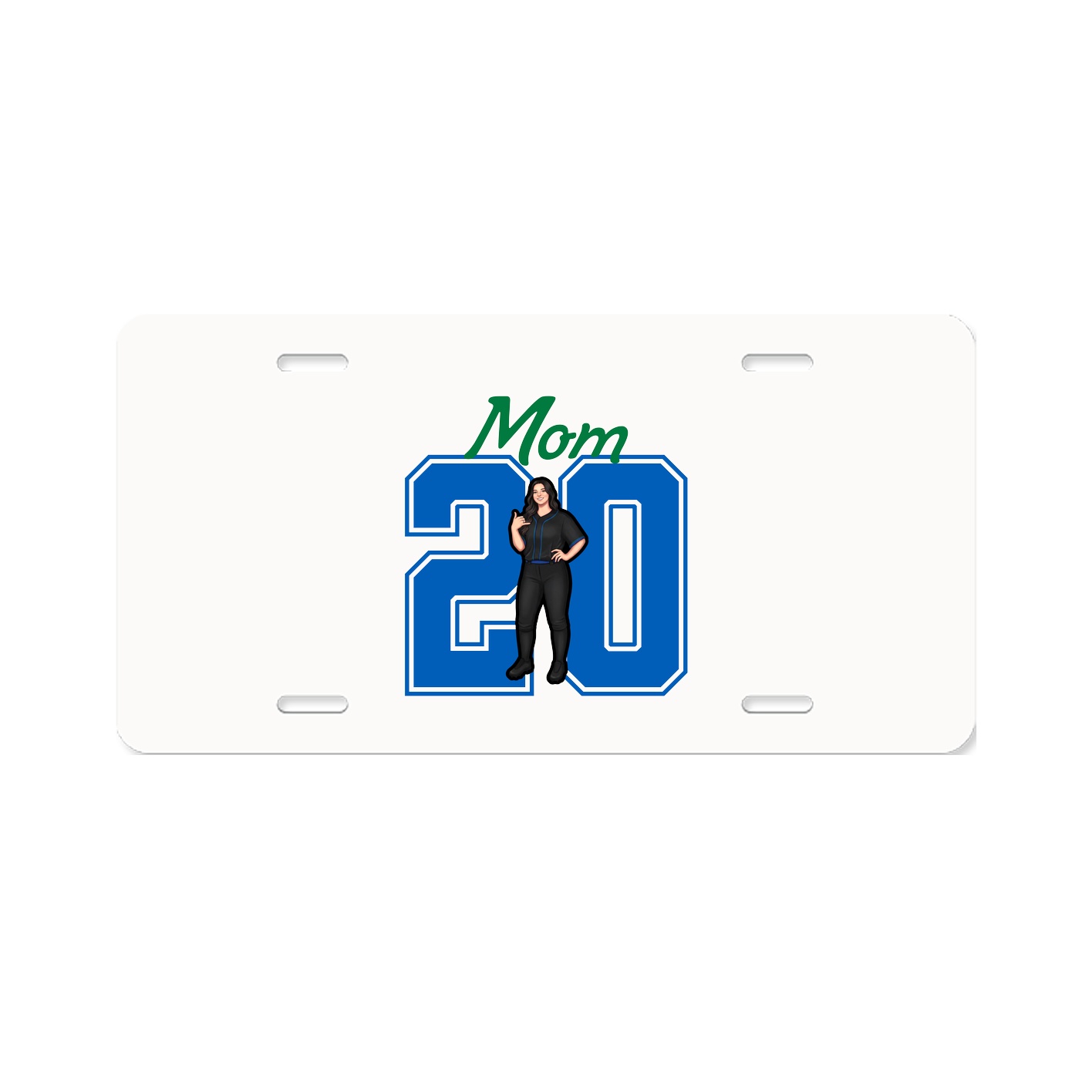 License Plate — Mothers Day Shirsey in Classic