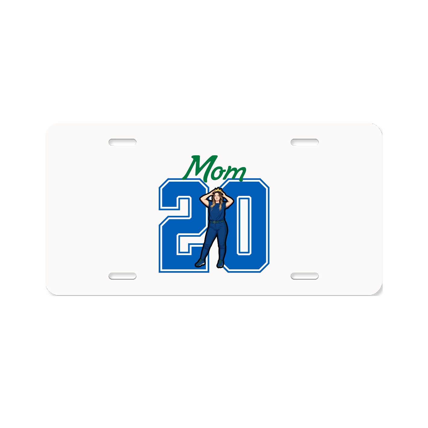 License Plate — Mothers Day Shirsey in Classic