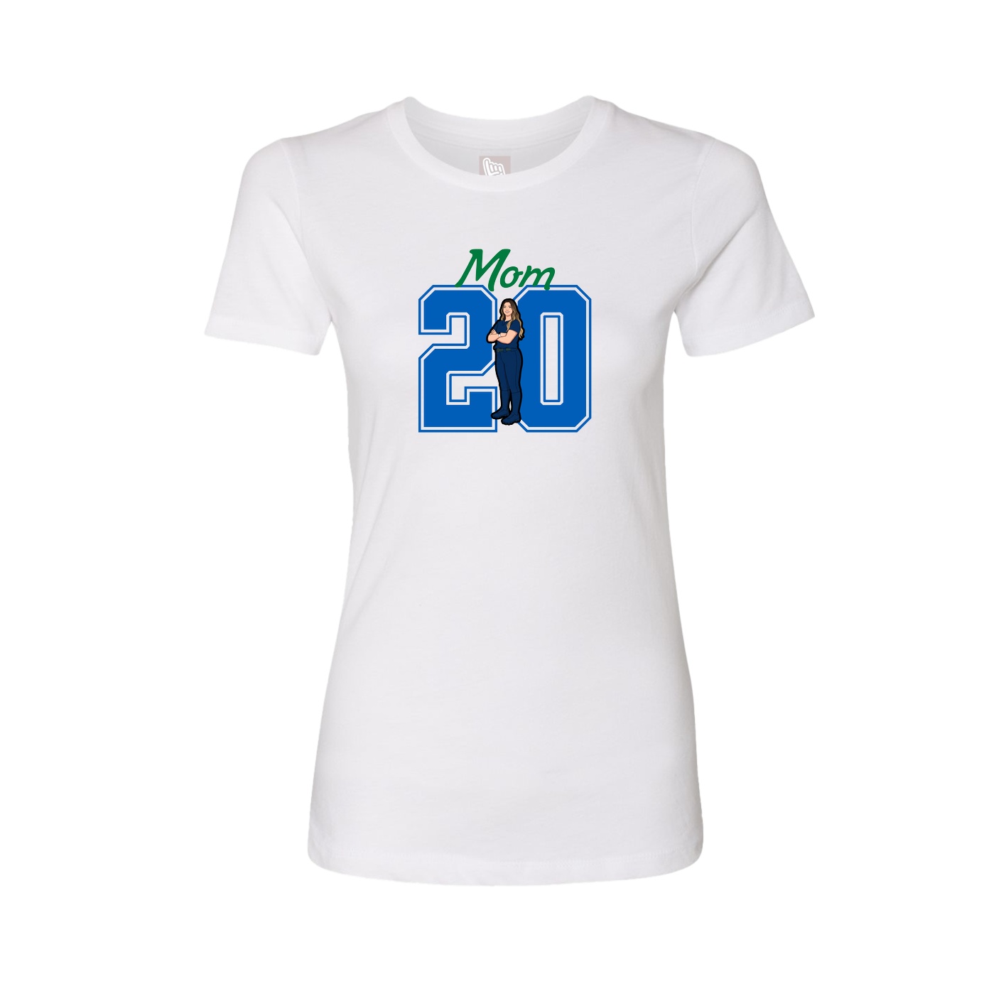 Womens Tee — Mothers Day Shirsey in White