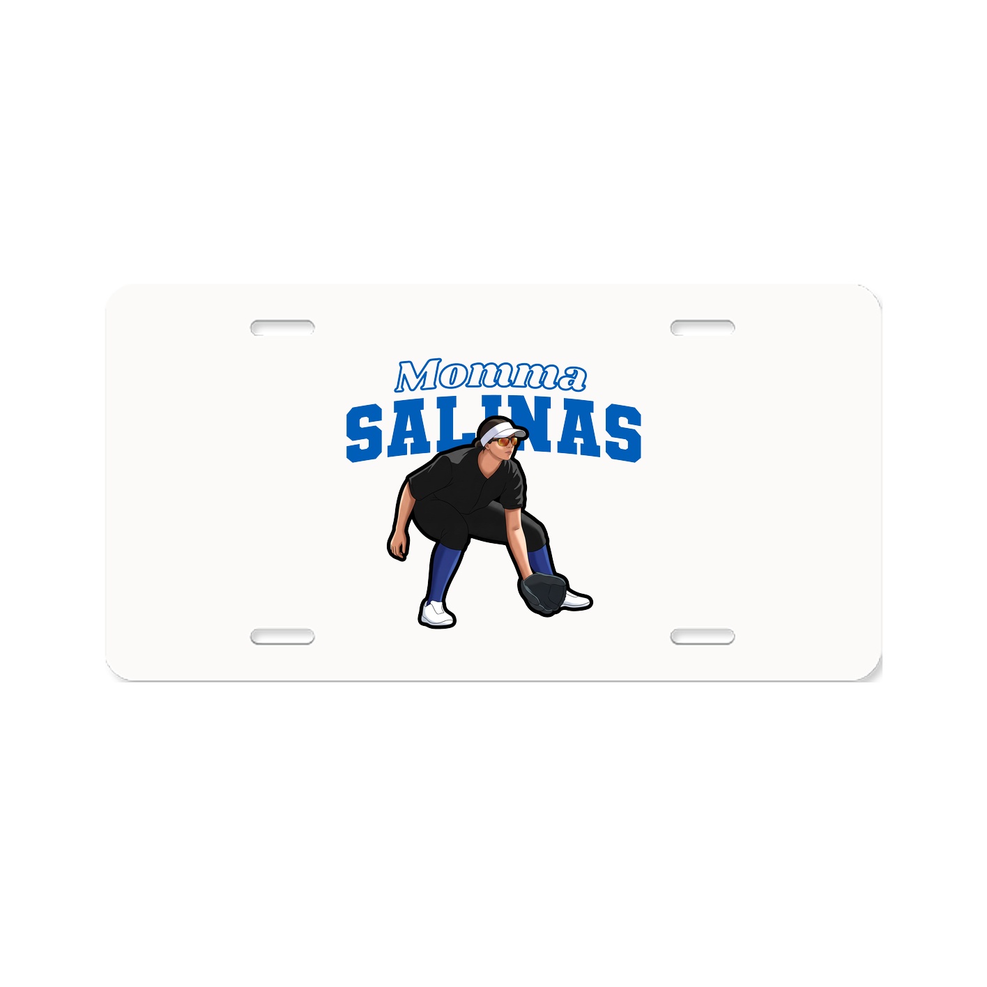 License Plate — Mothers Day Block in Classic