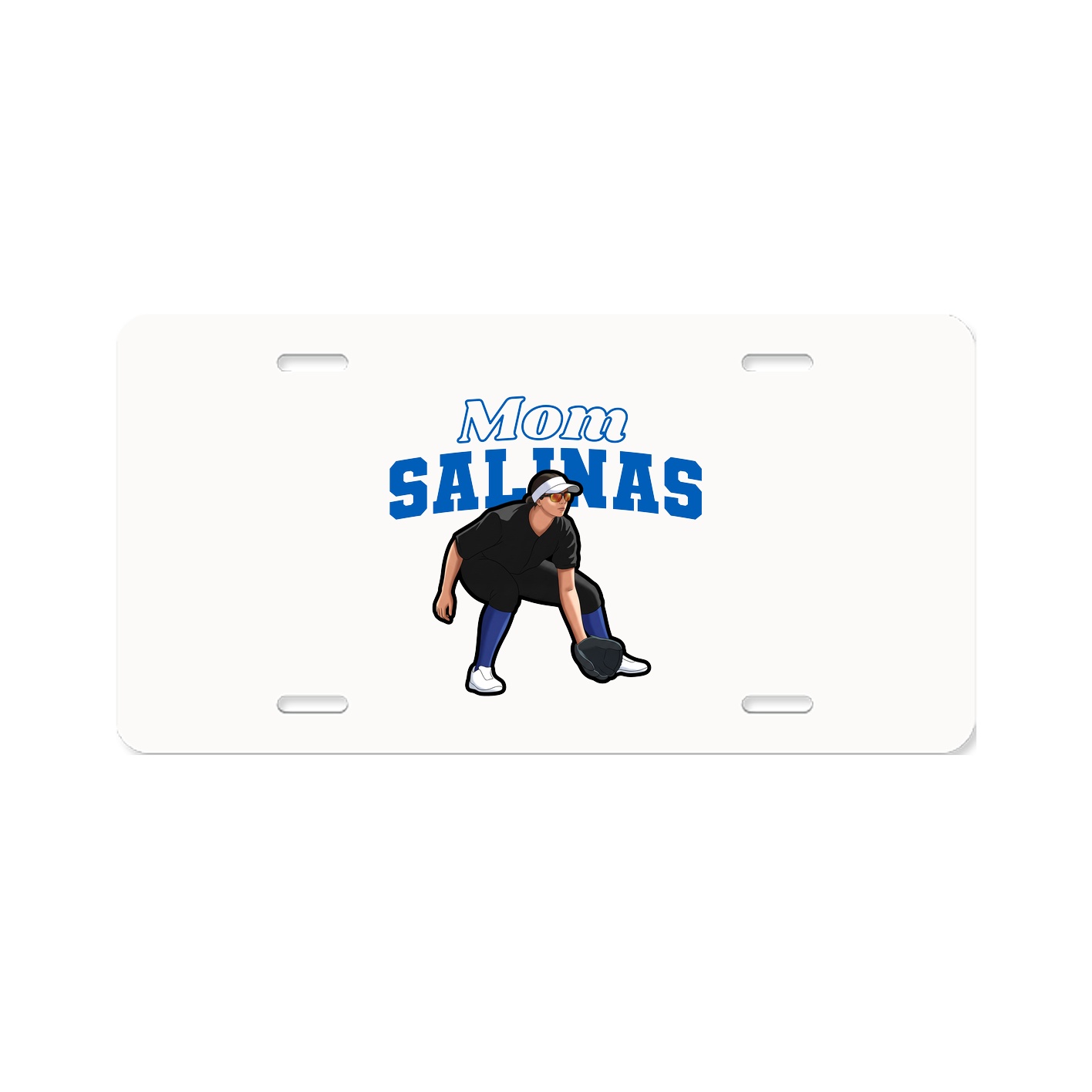 License Plate — Mothers Day Block in Classic