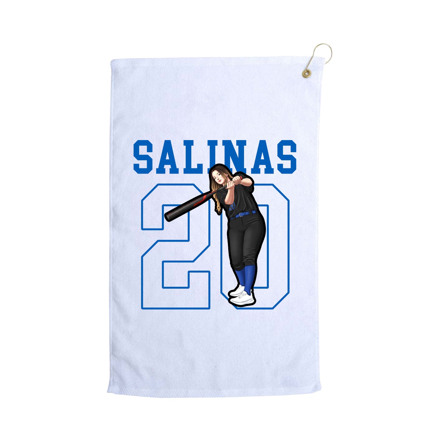 Golf Towel — Shirsey in White