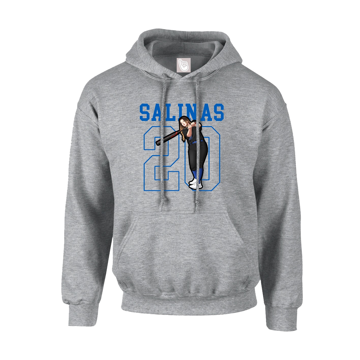 Hoodie — Shirsey in Grey